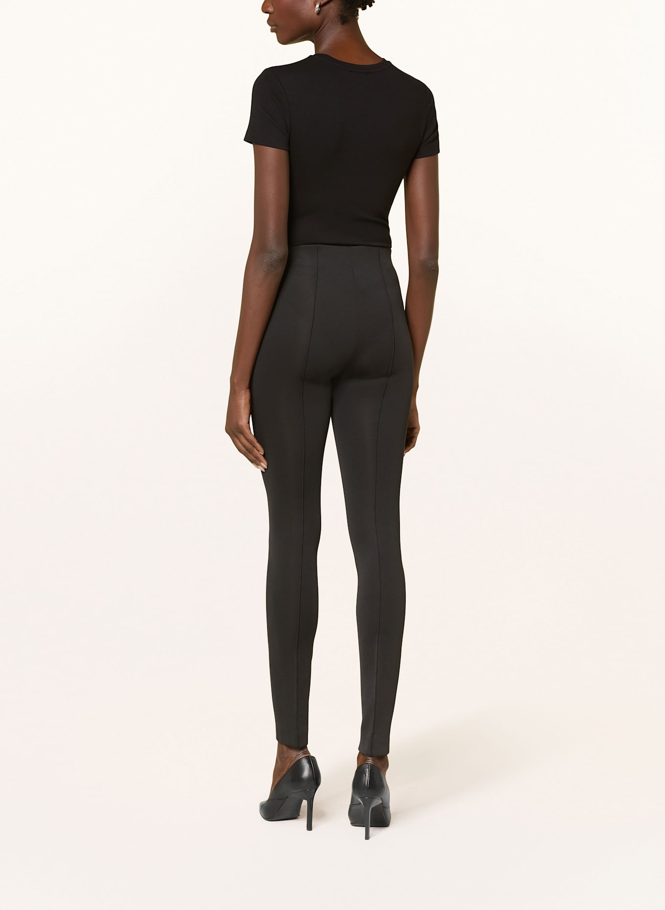 Calvin Klein Leggings: BLACK