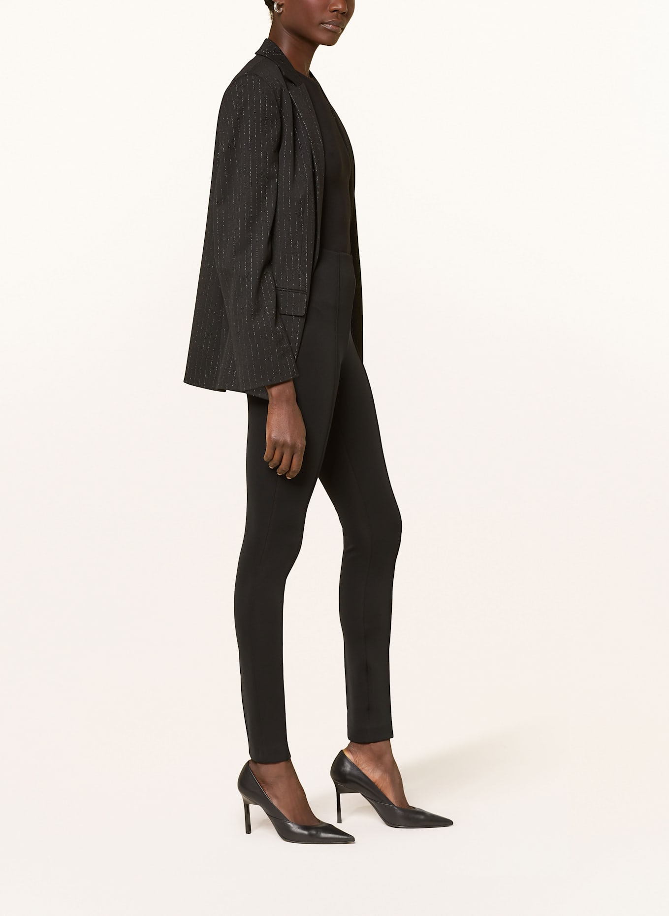 Calvin Klein Leggings: BLACK