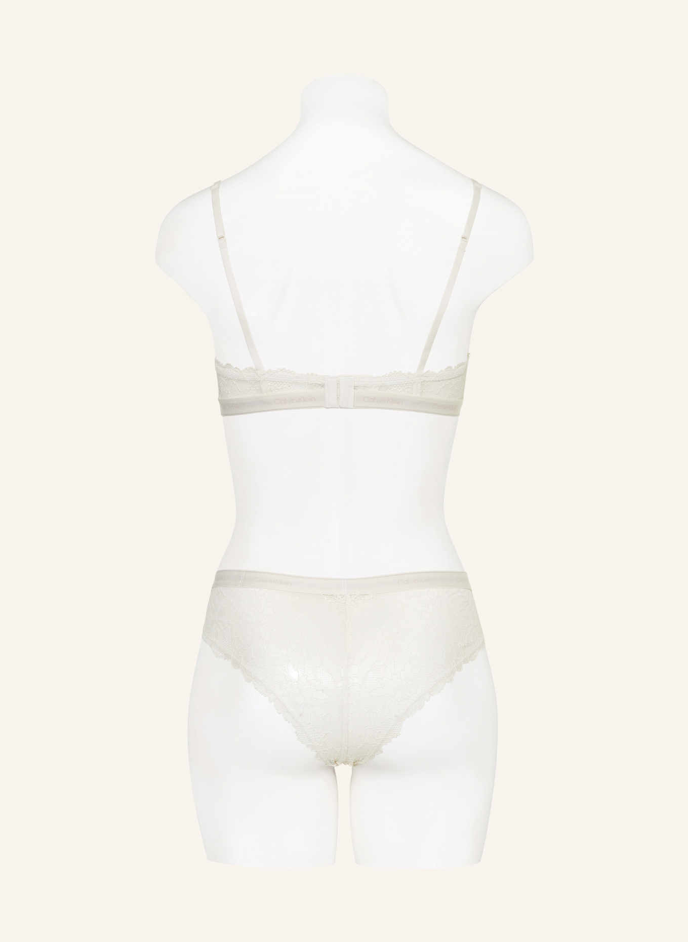 Calvin Klein Triangel-BH MODERN LACE: ECRU