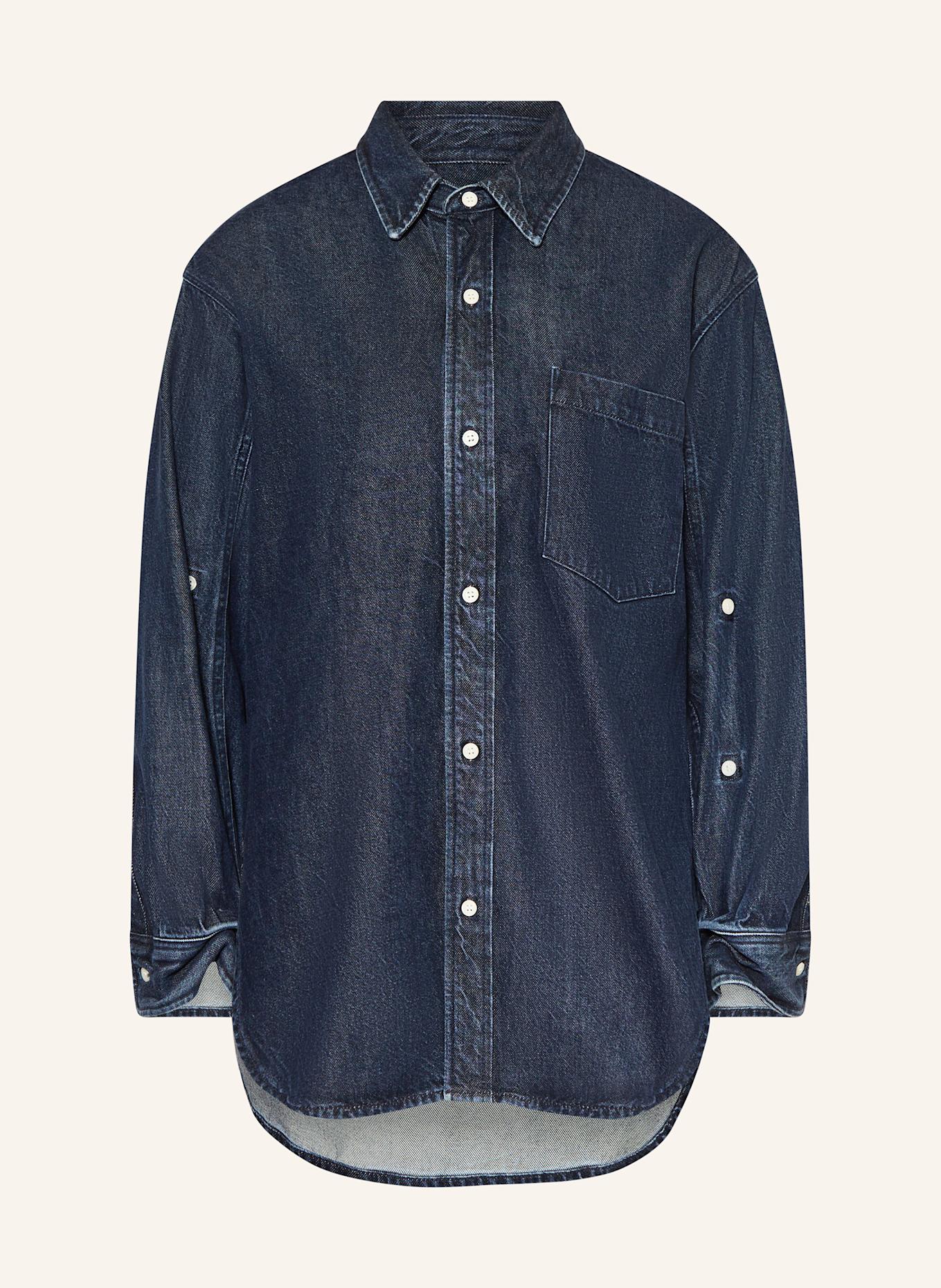 CITIZENS of HUMANITY KAYLA denim overshirt: DARK BLUE