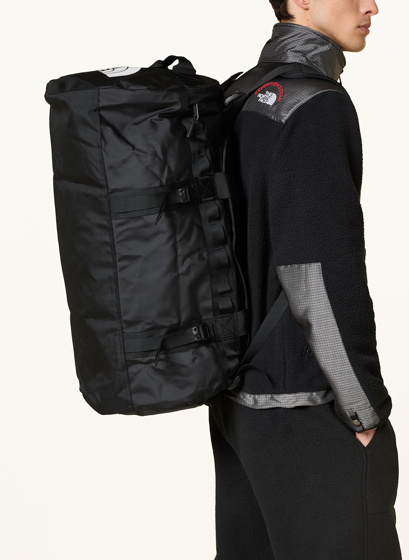 THE NORTH FACE Cestovní taška BASE CAMP DUFFEL MEDIUM 71 l, Barva: ČERNÁ (Obrázek 6)
