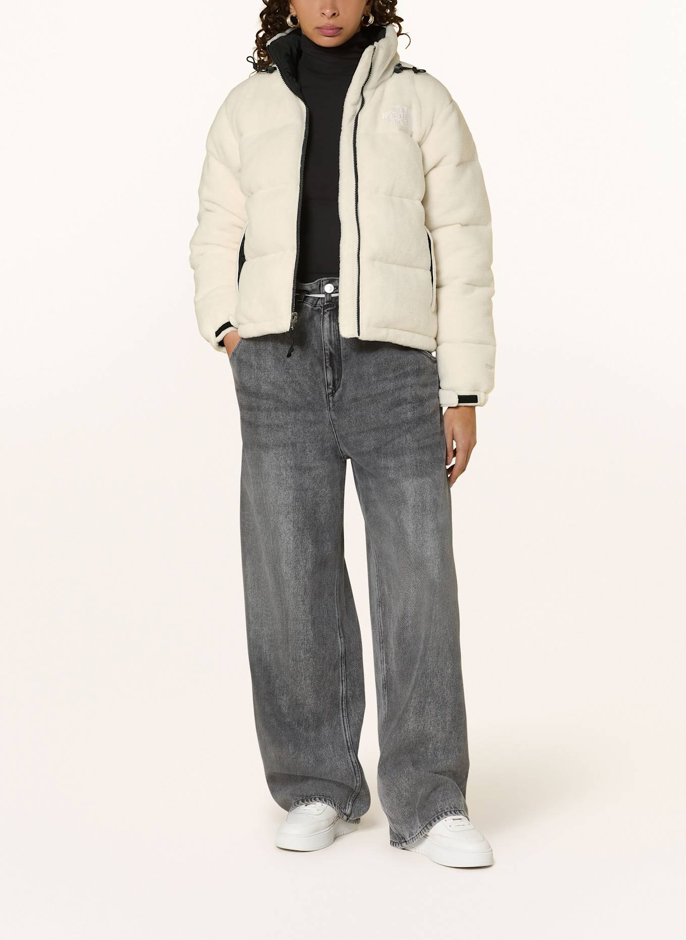 THE NORTH FACE Daunenjacke POLAR NUPTSE: ECRU