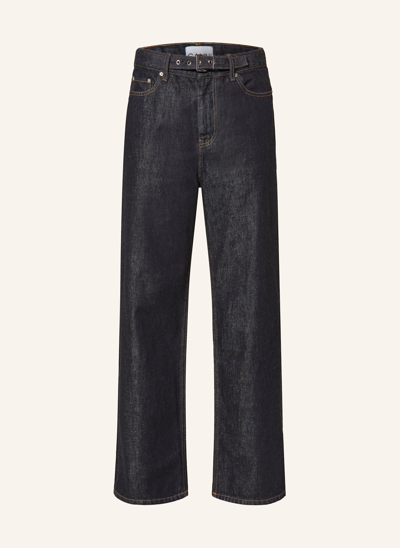 GANNI Jeans: 077 Rinse Denim
