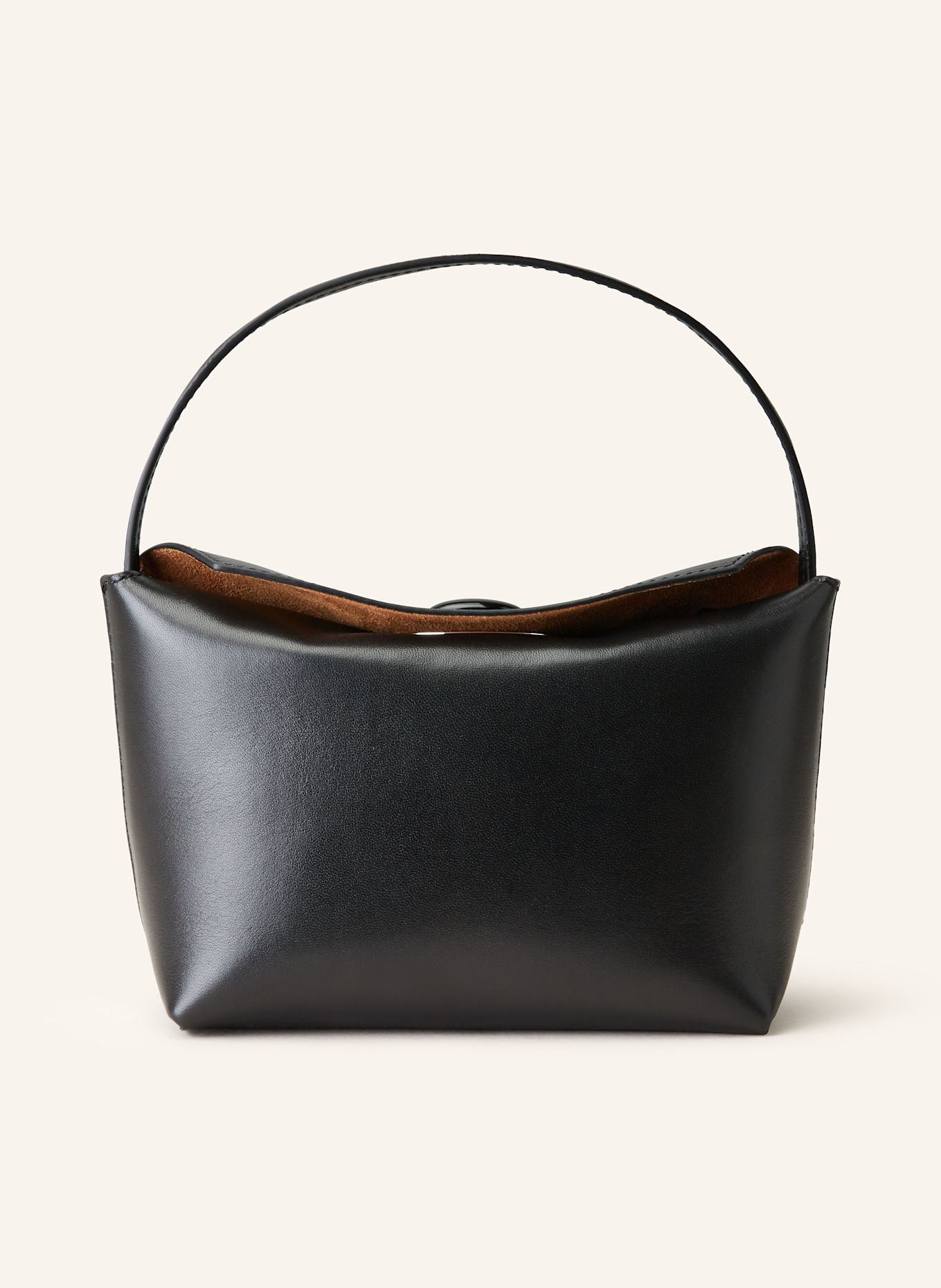 CHRISTOPHER ESBER Handtasche TURNLOCK MINI: SCHWARZ