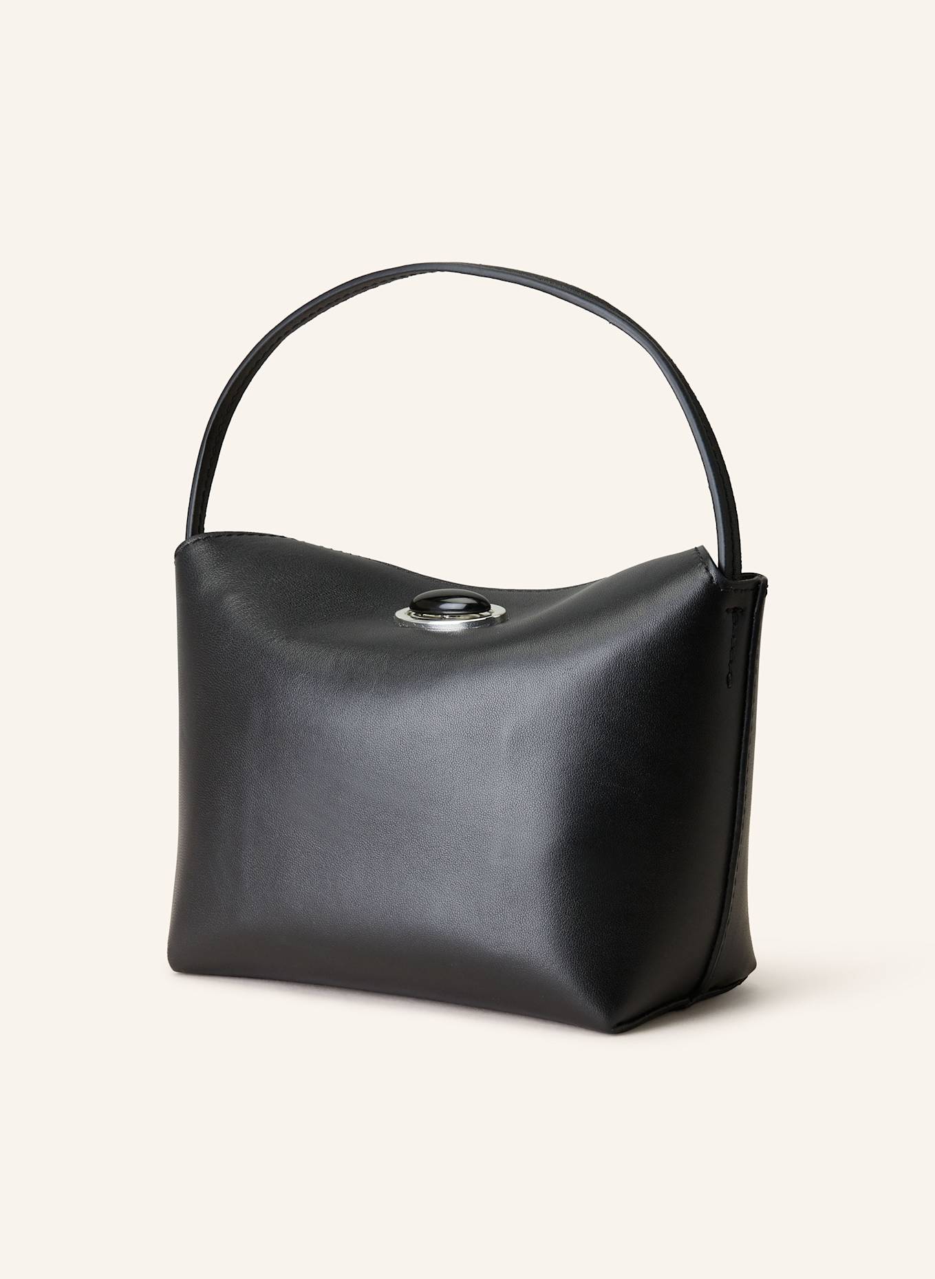 CHRISTOPHER ESBER Handtasche TURNLOCK MINI: SCHWARZ