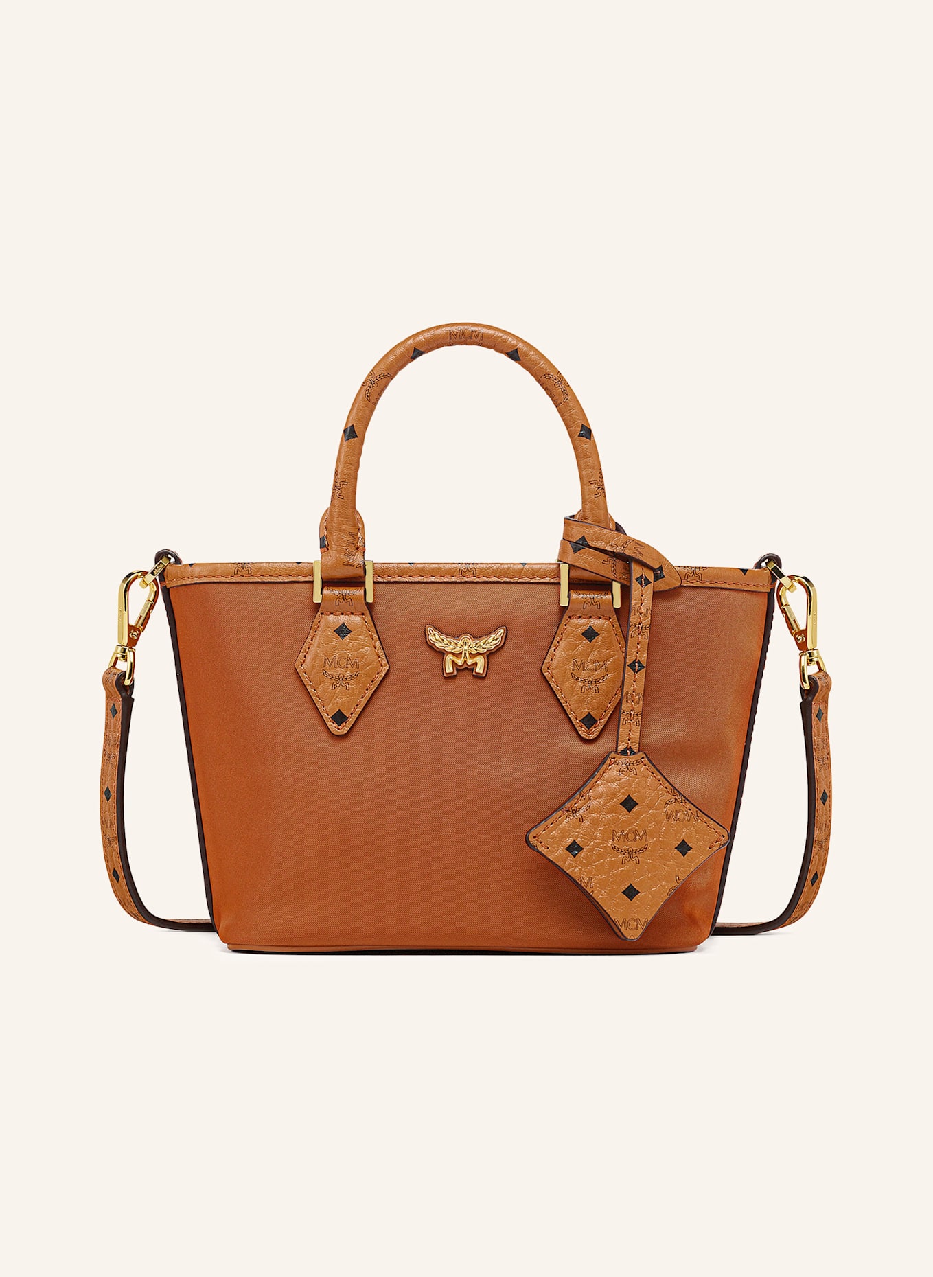 MCM Handtasche AREN: COGNAC