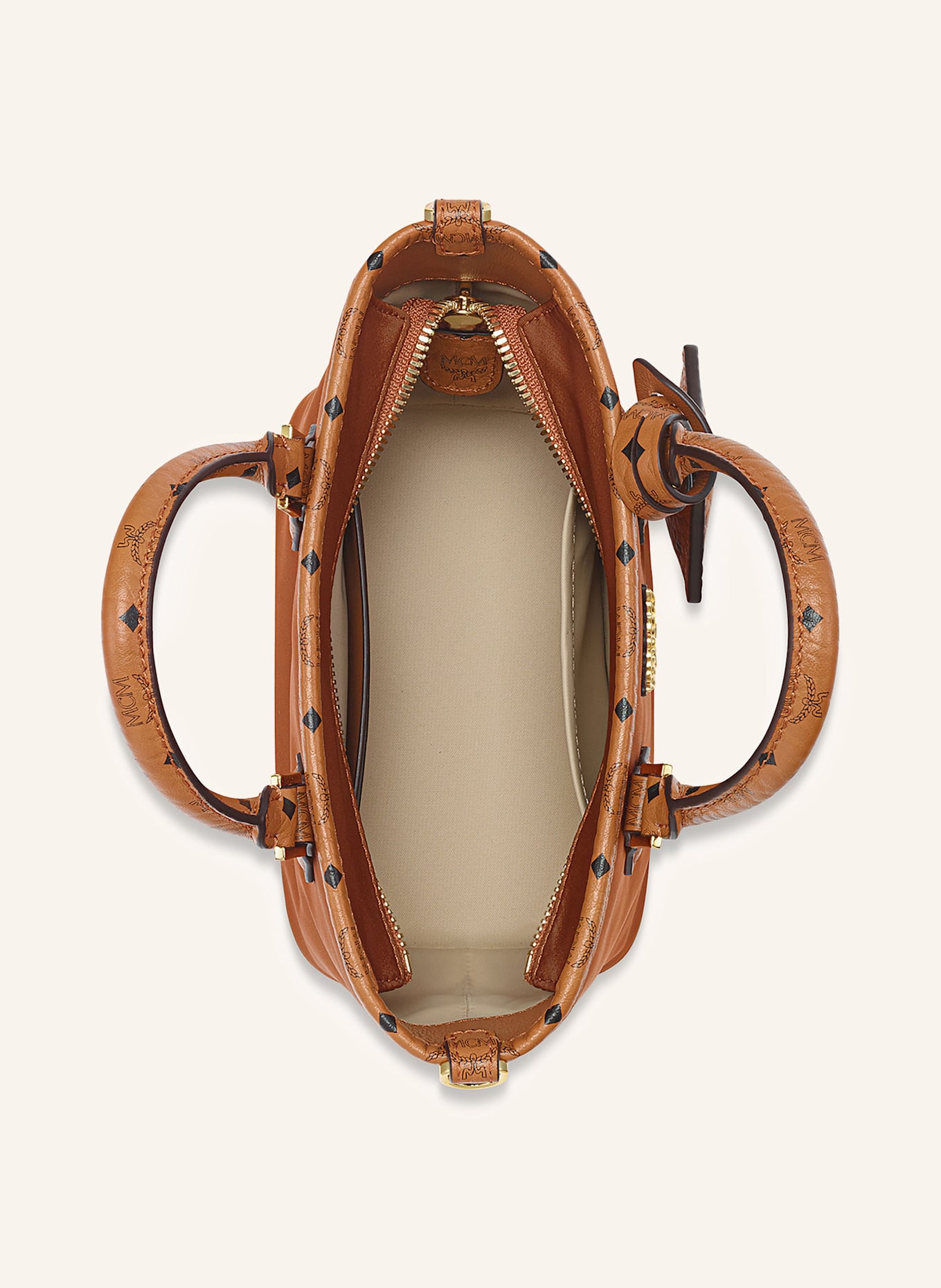 MCM Handtasche AREN: COGNAC
