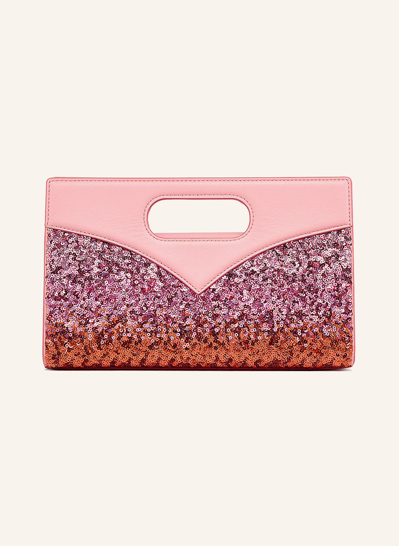 MCM Crossbody bag DIAMOND with sequins: PINK / FUCHSIA