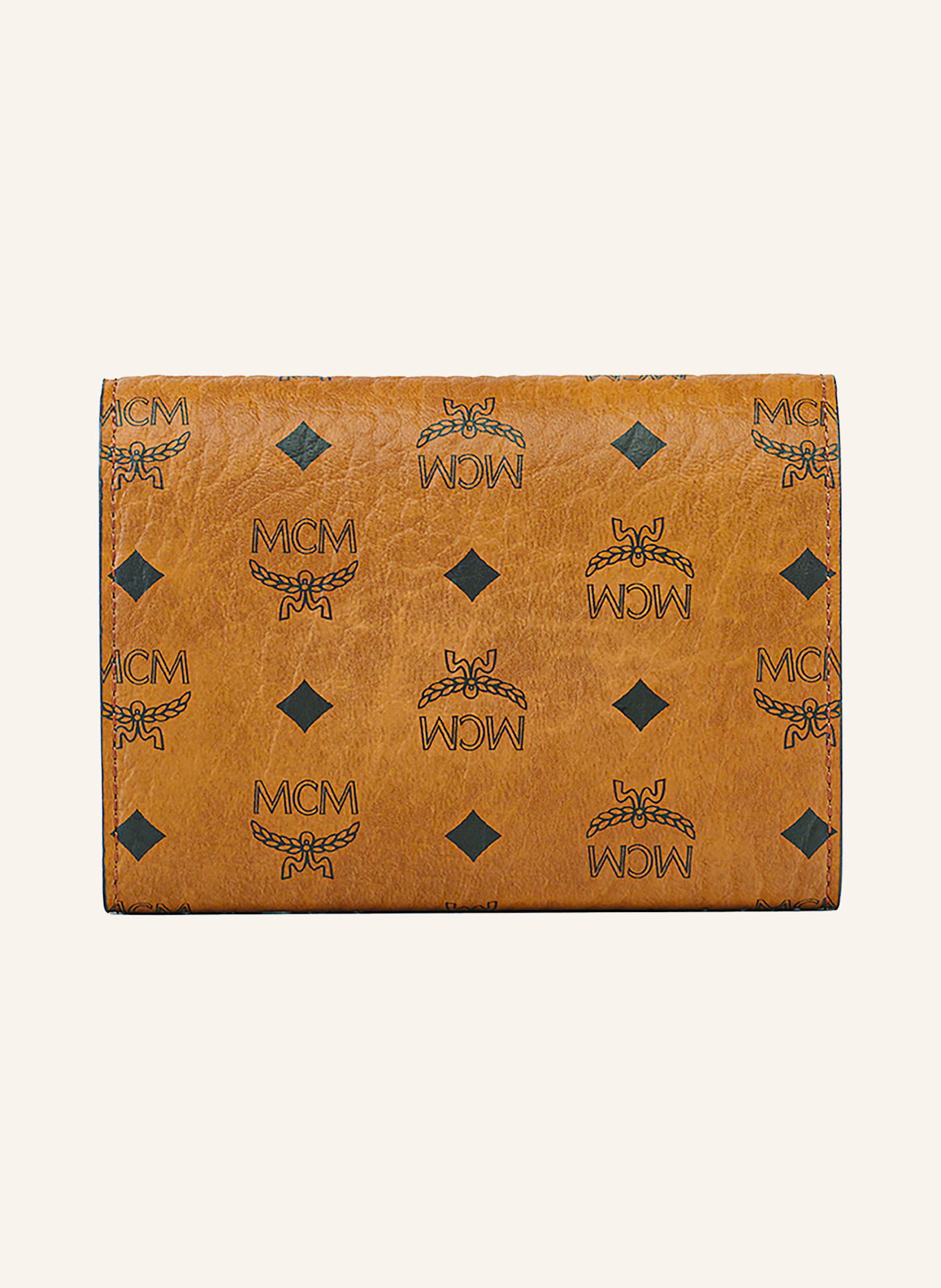 MCM Geldbörse AREN VISETOS SMALL: COGNAC