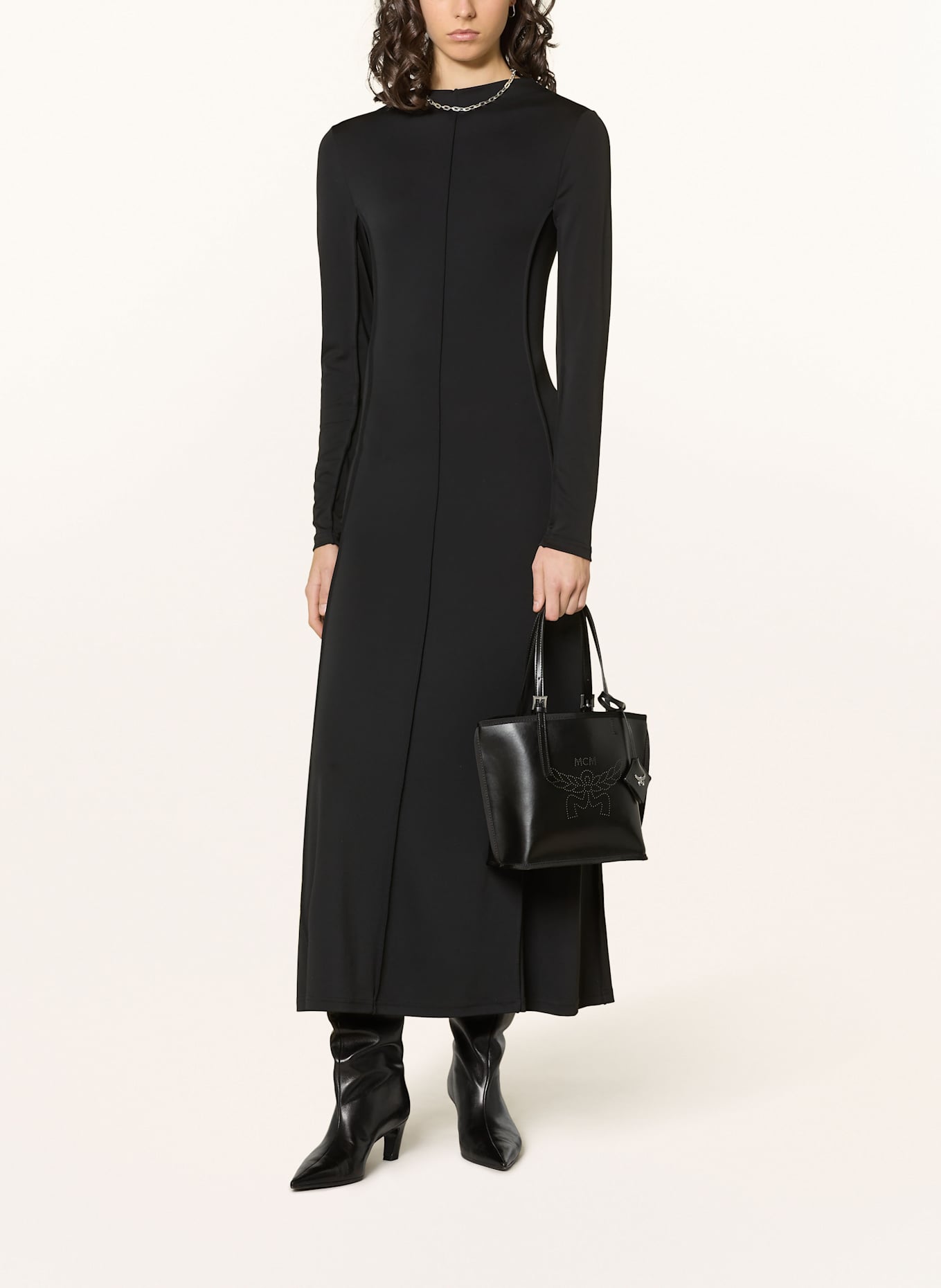 MCM Shopper HIMMEL MIRIUM MINI with pouch: BLACK