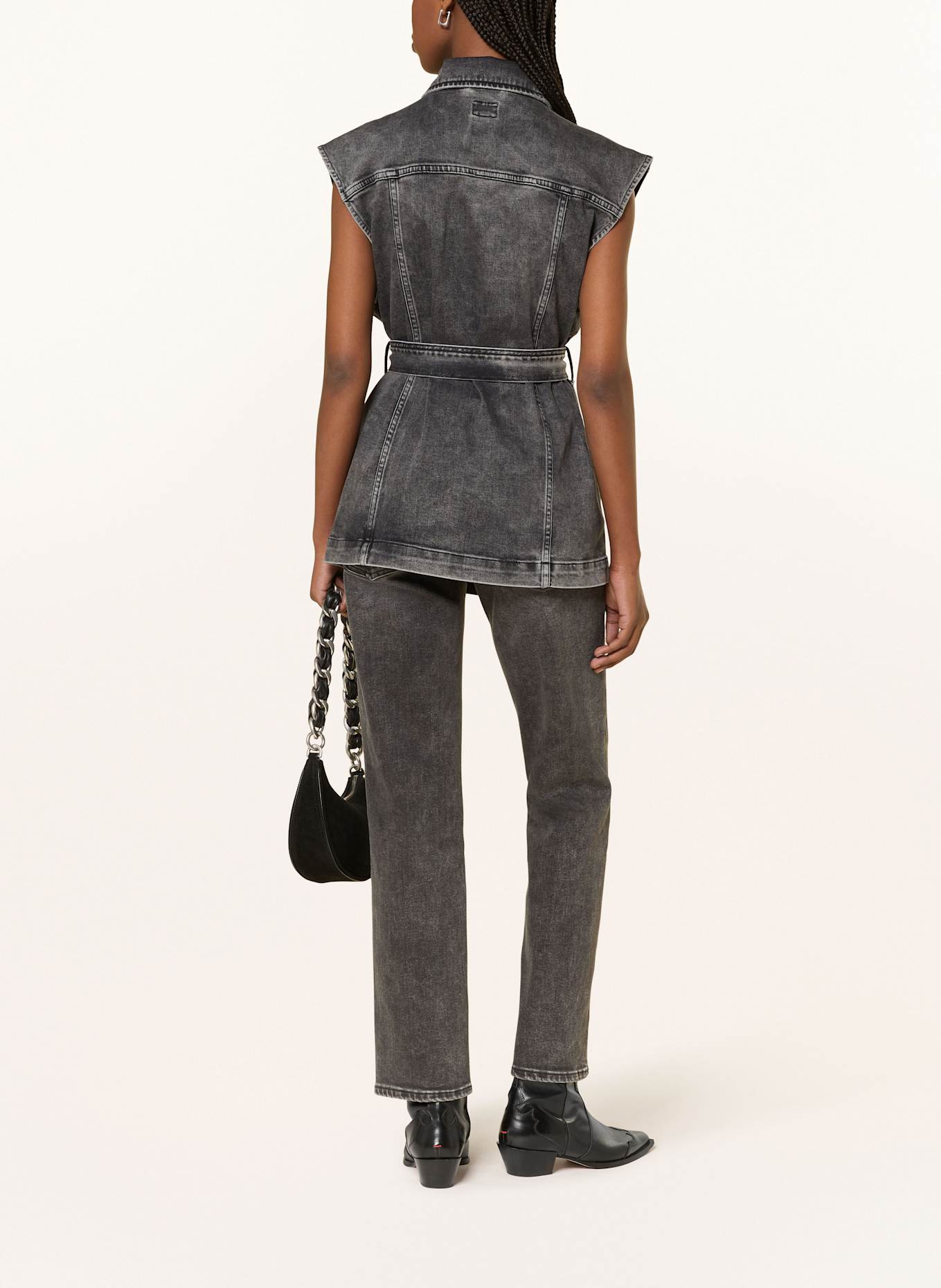 AG Jeans Denim look vest: GRAY