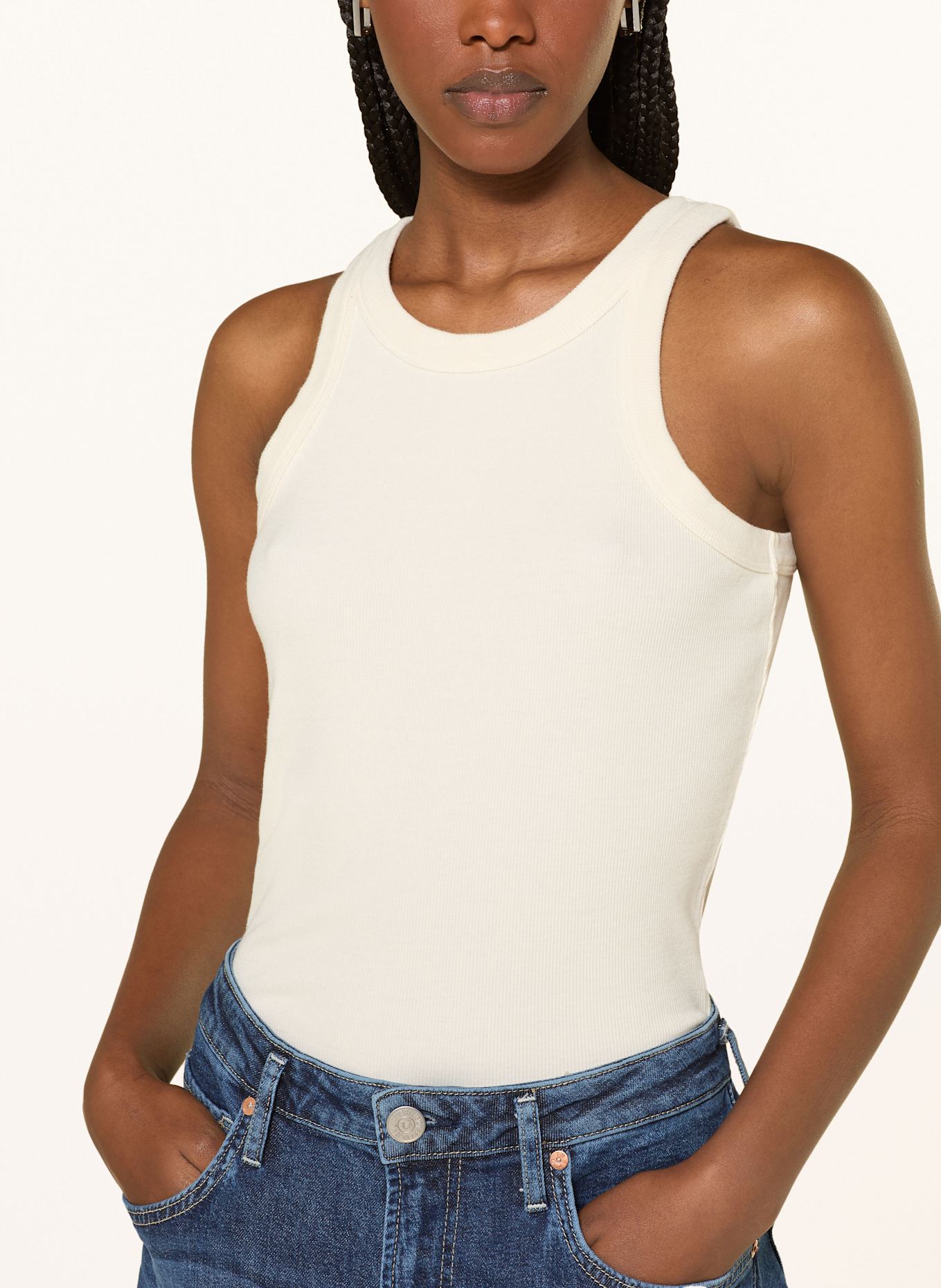 AG Jeans Top FARO, Barva: KRÉMOVÁ (Obrázek 4)