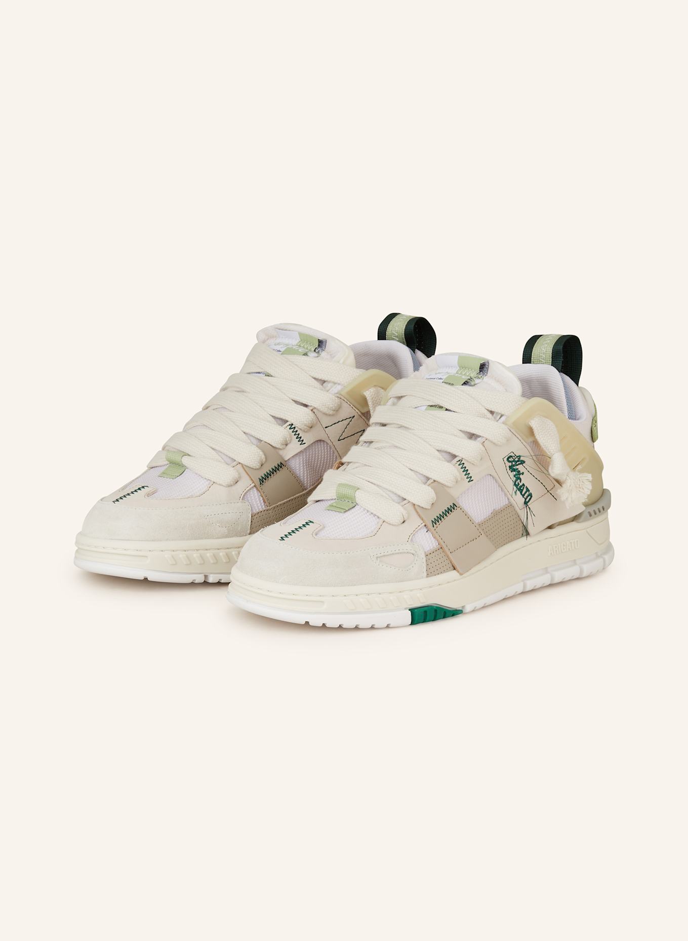 AXEL ARIGATO Sneakers AREA: LIGHT GREEN / TAUPE / CREAM