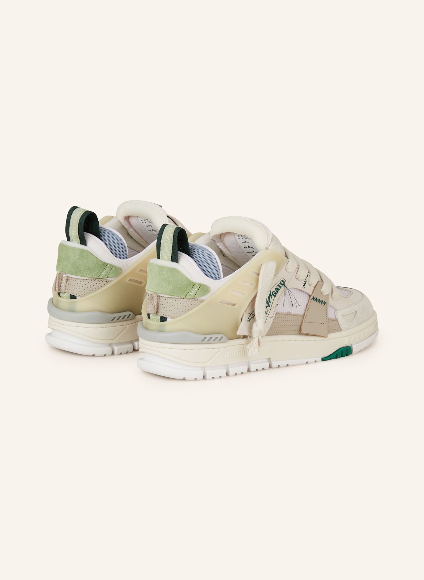 AXEL ARIGATO Sneakers AREA: LIGHT GREEN / TAUPE / CREAM