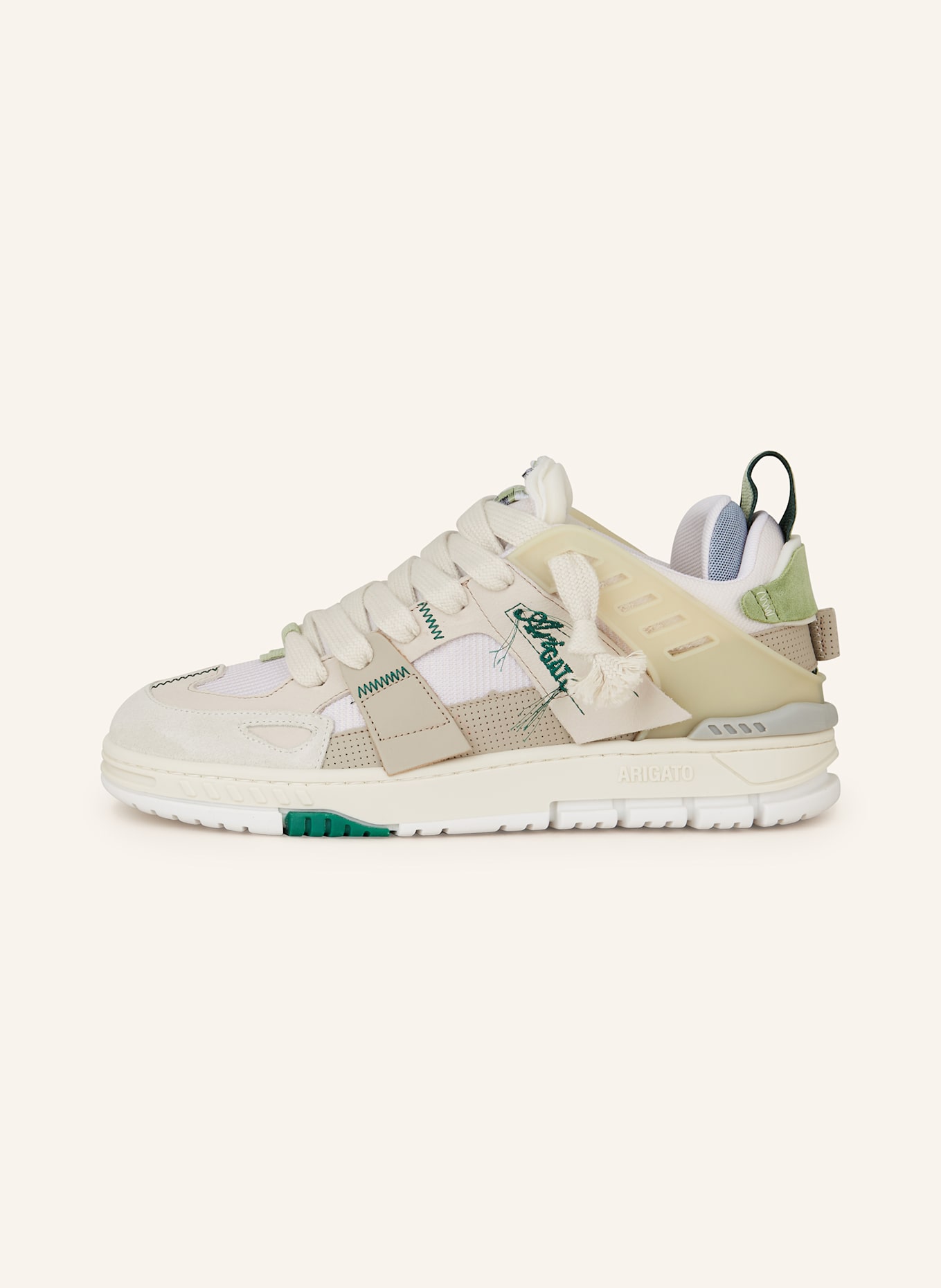 AXEL ARIGATO Sneakers AREA: LIGHT GREEN / TAUPE / CREAM