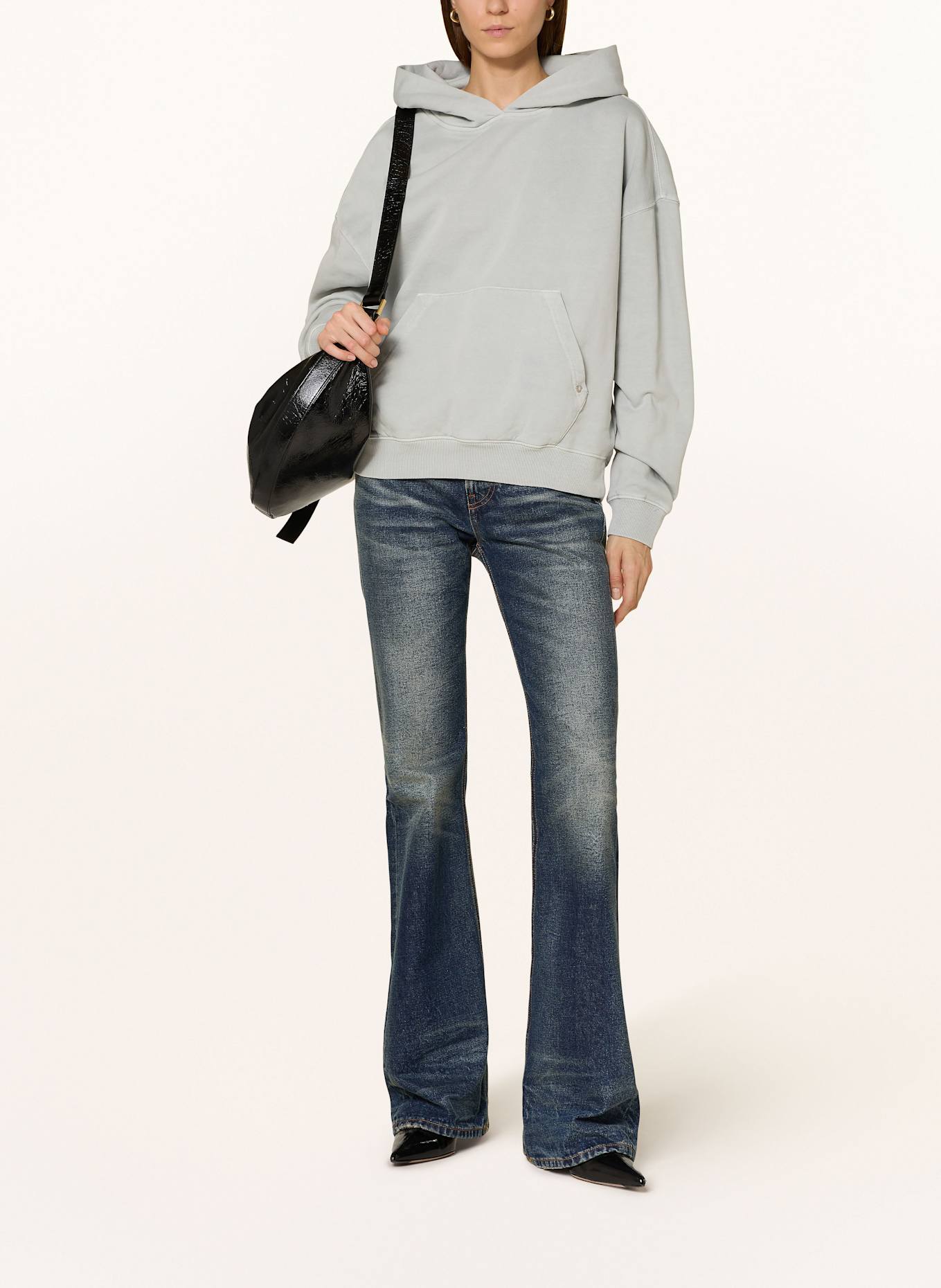 Hockey Eject Crewneck Sweatshirt, Farbe: HELLGRAU (Bild 2)