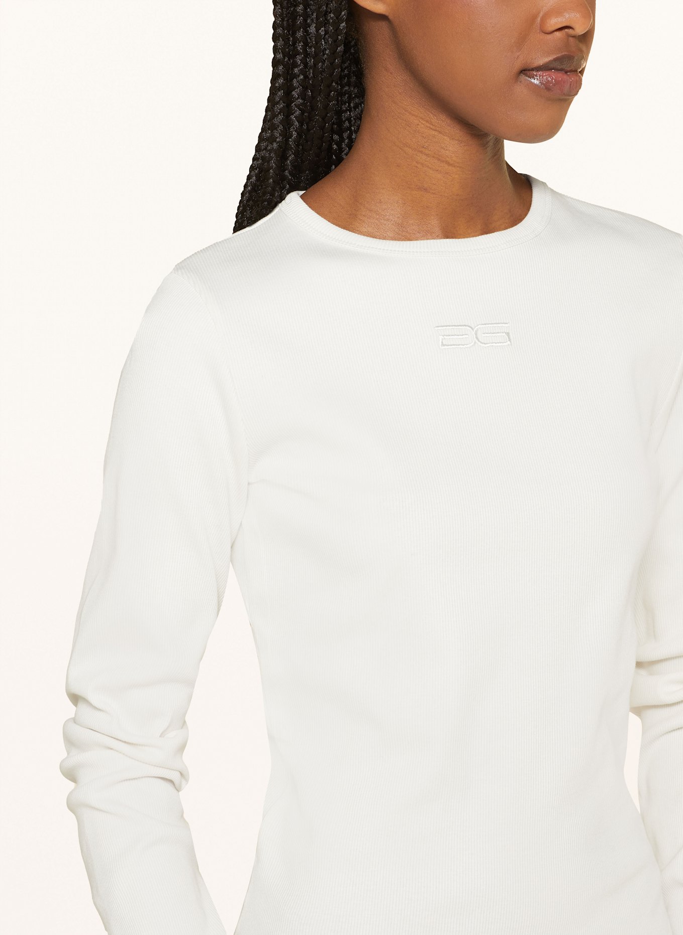 GESTUZ Longsleeve DREWGZ: CREME