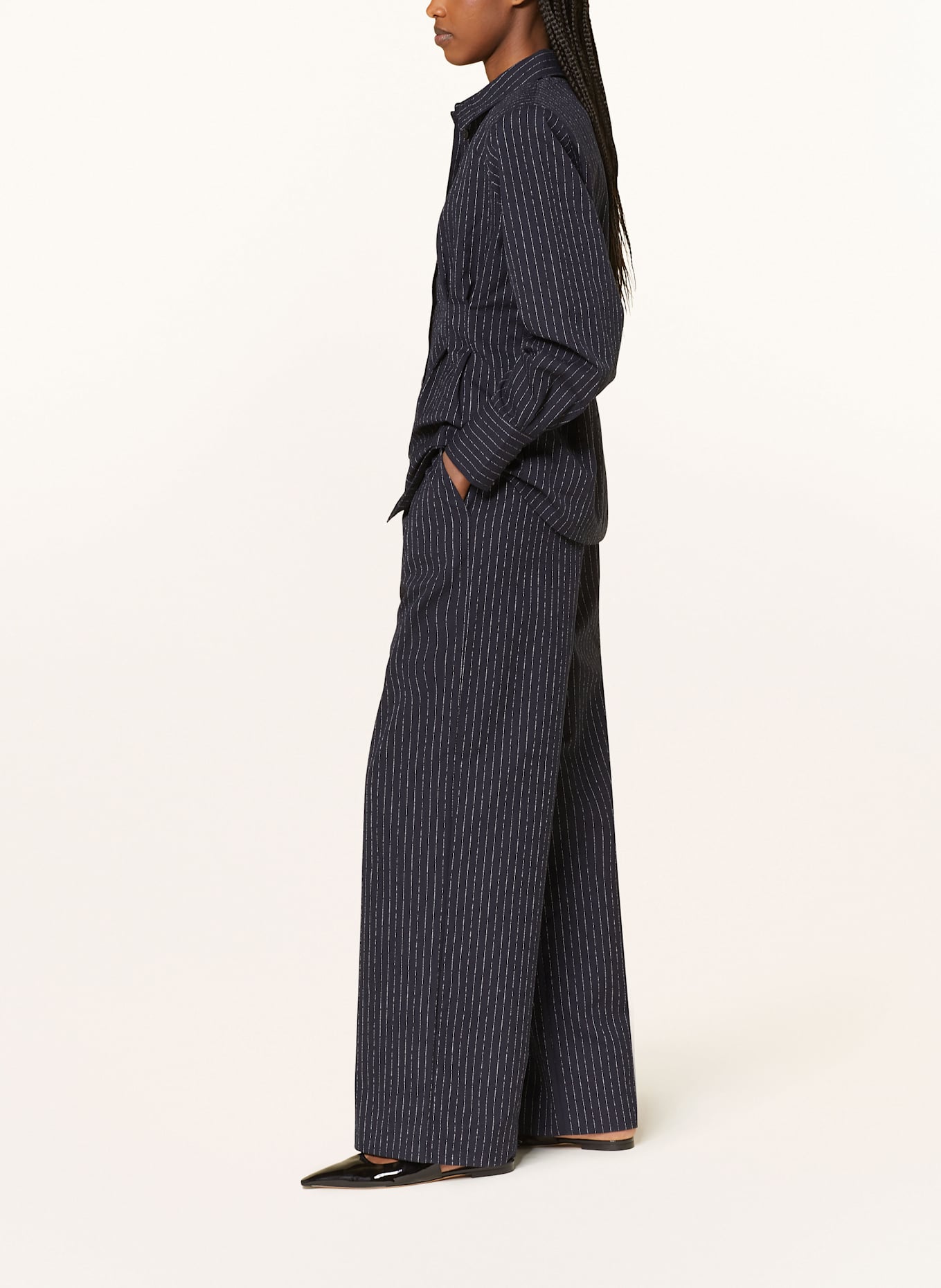 GESTUZ Marlenehose DACIAGZ: DUNKELBLAU