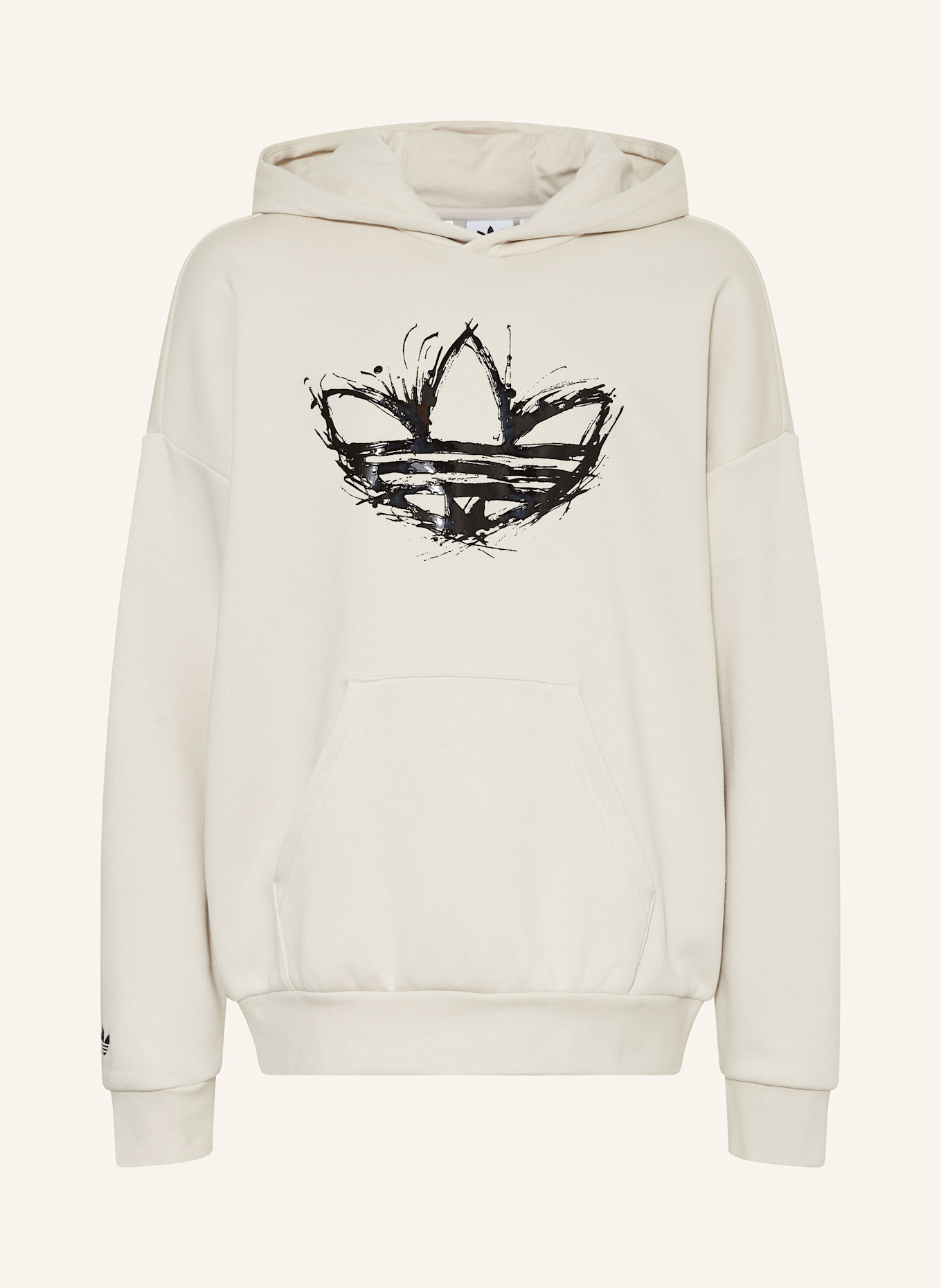 Adidas originals hoodie beige deals