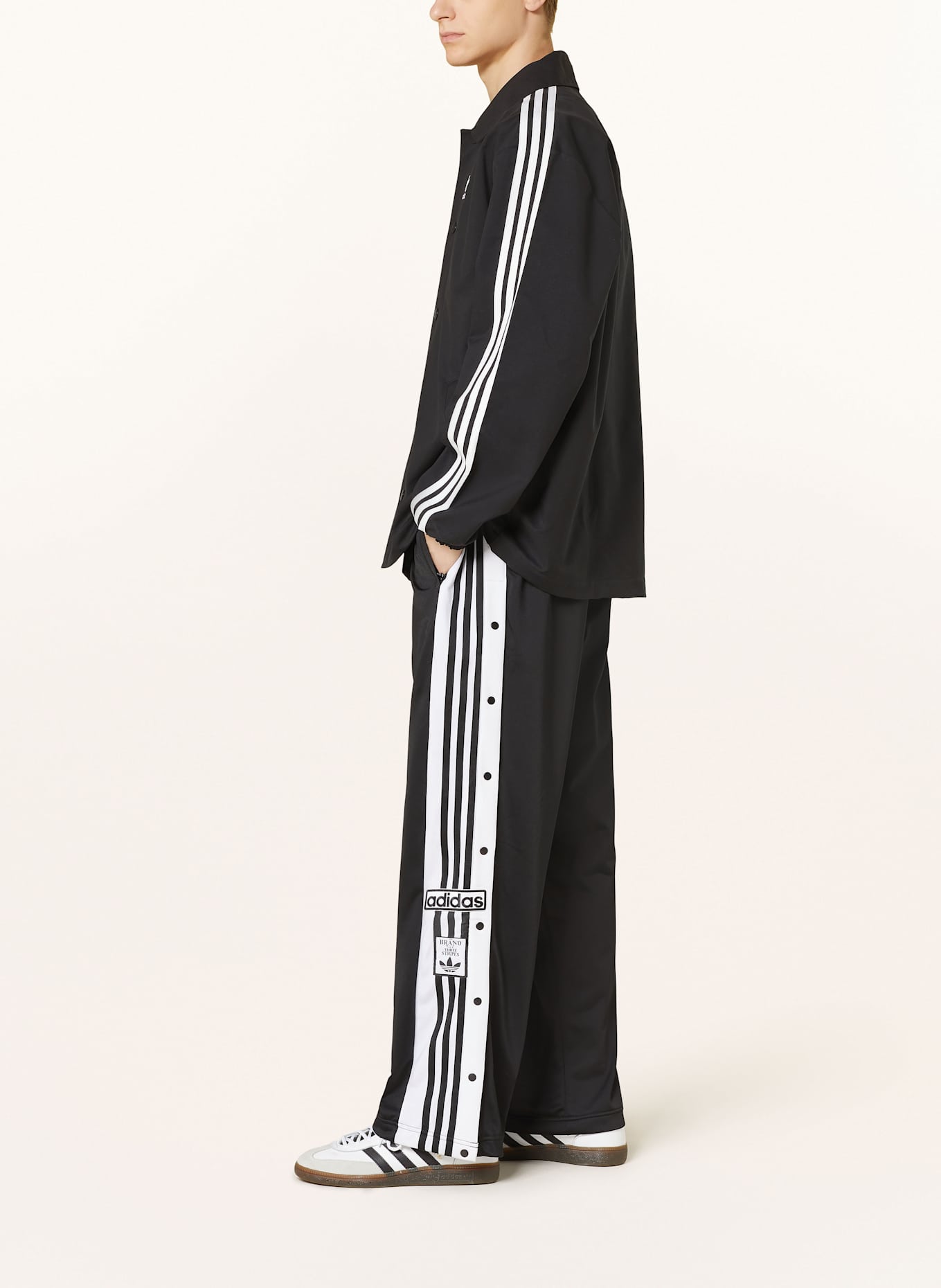 adidas Originals Track Pants ADIBREAK CLASSIC: SCHWARZ / WEISS