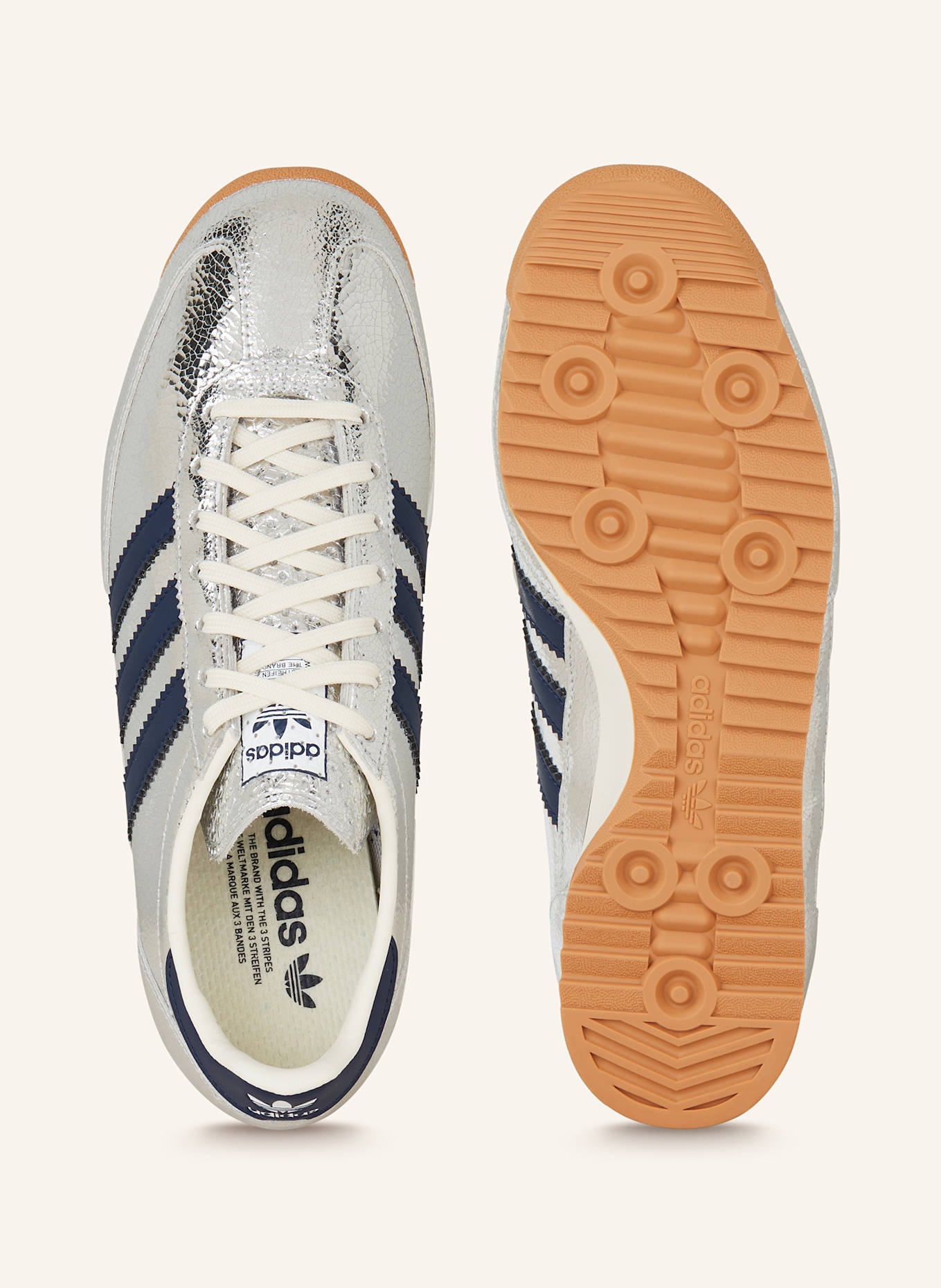 Adidas silber streifen outlet