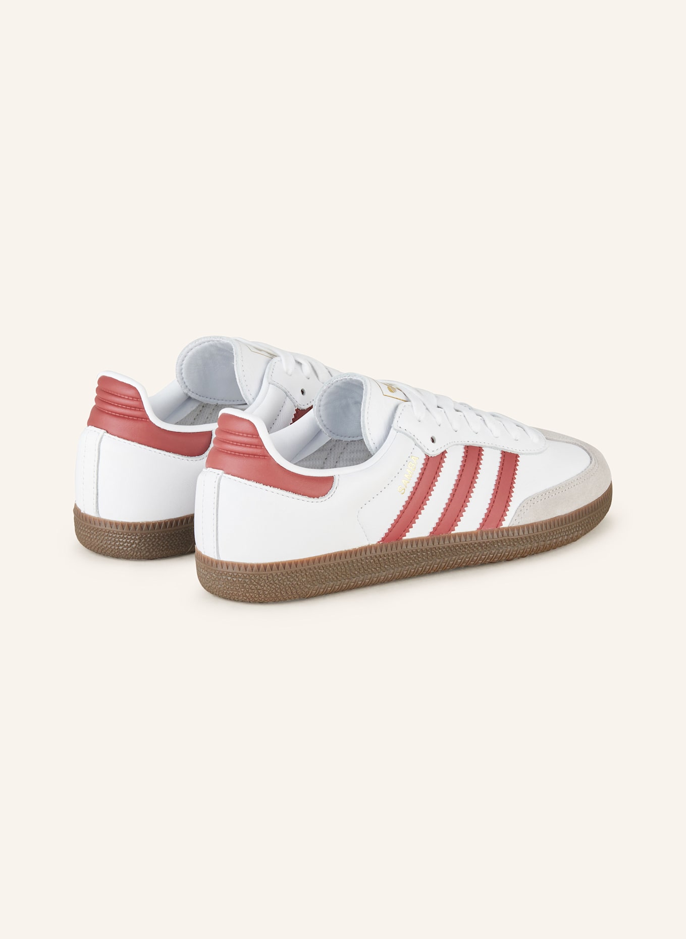 adidas Originals Sneaker SAMBA OG: WEISS/ HELLROT