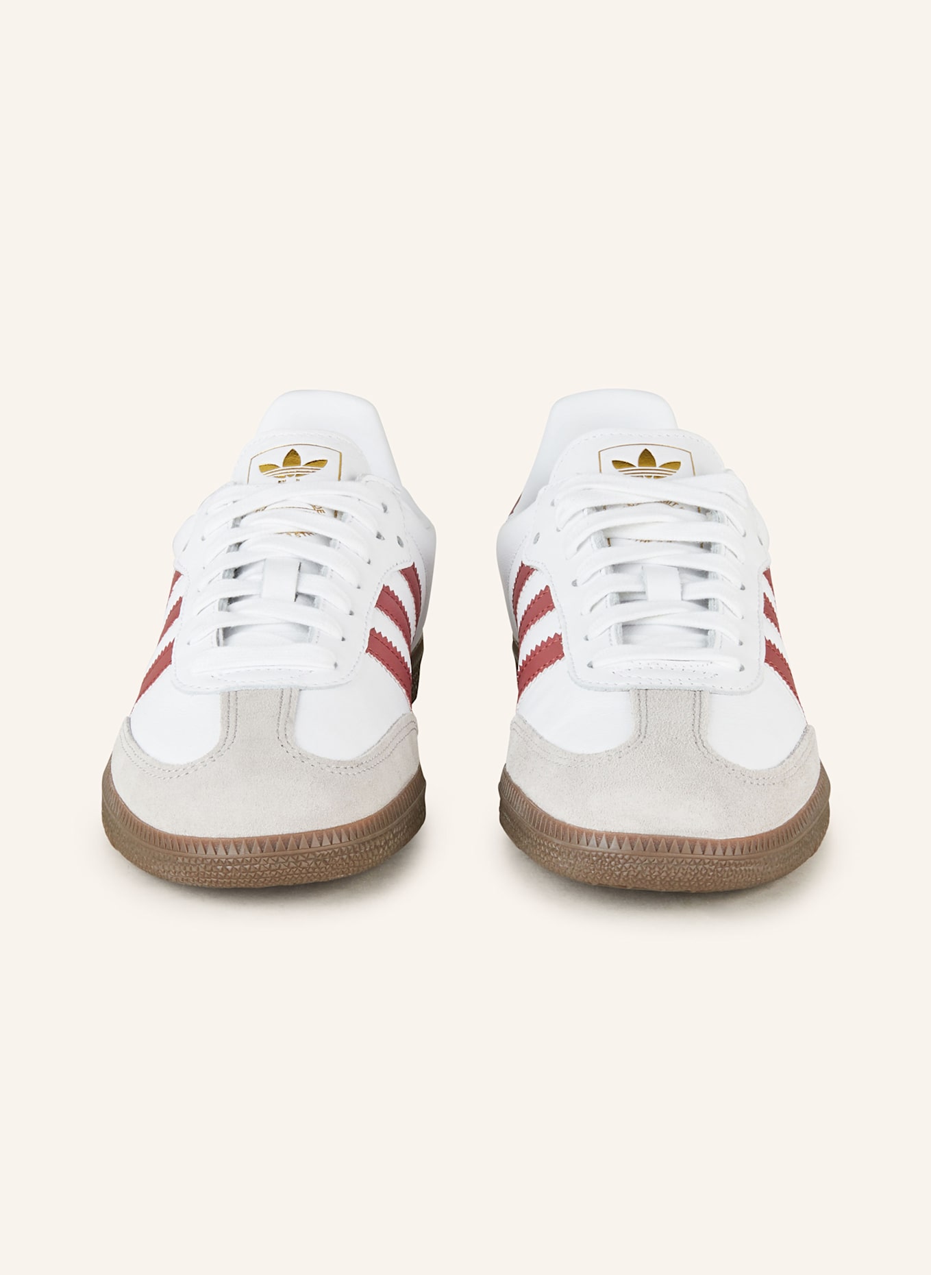 adidas Originals Sneaker SAMBA OG: WEISS/ HELLROT