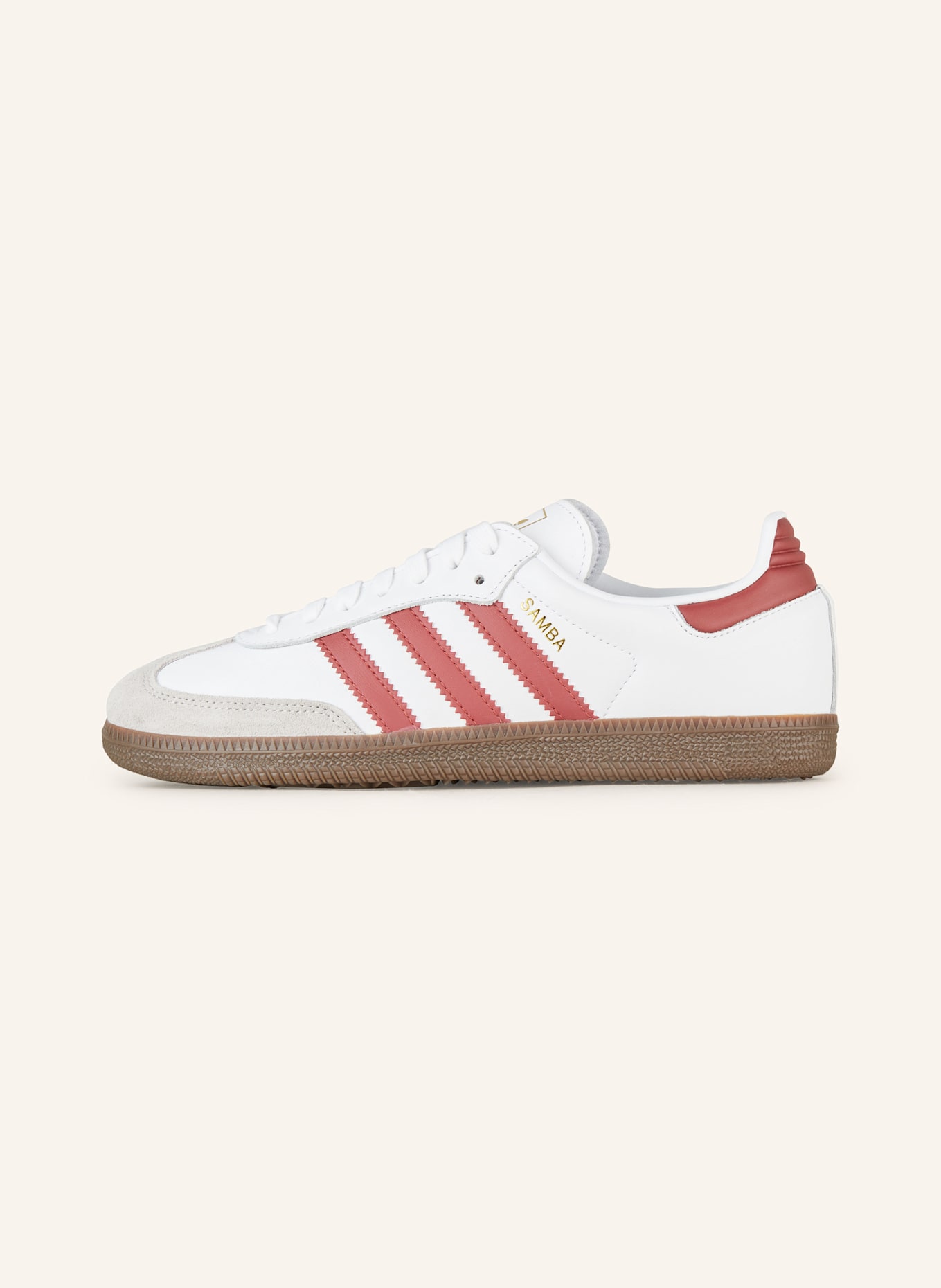 adidas Originals Sneaker SAMBA OG: WEISS/ HELLROT