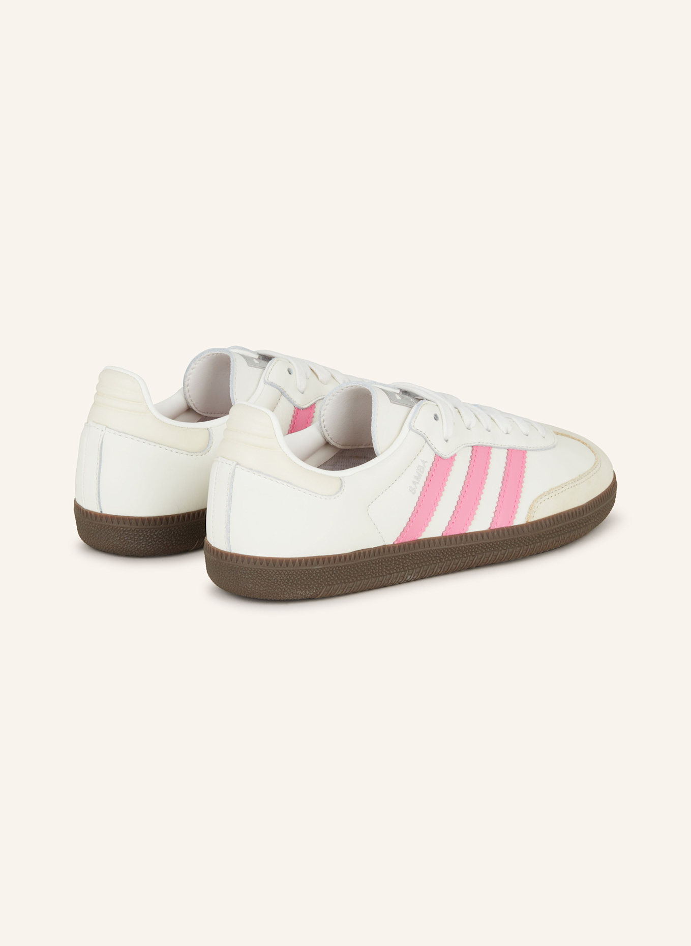 adidas Originals Sneaker SAMBA OG W in ecru creme rosa