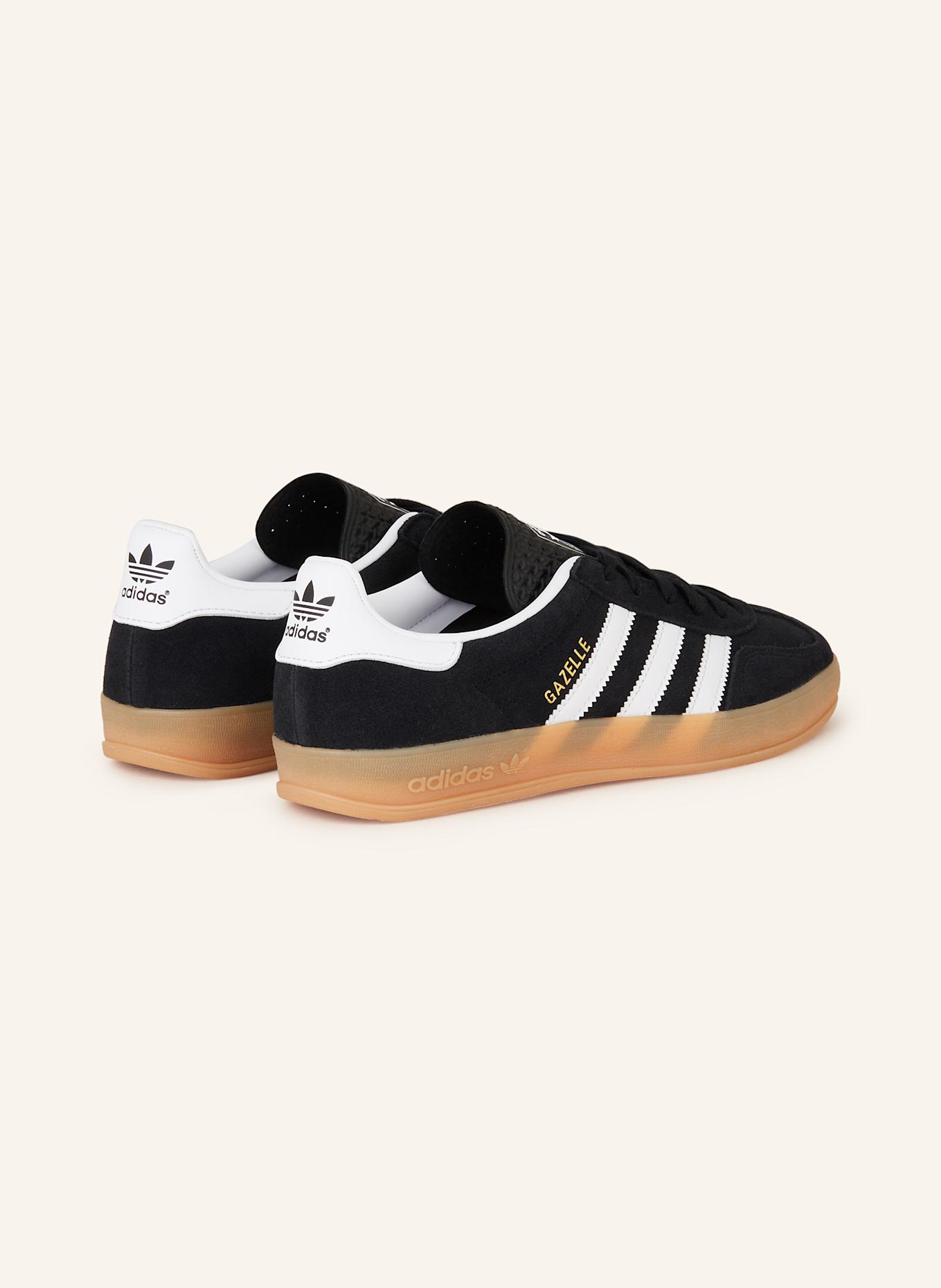adidas Originals Sneaker GAZELLE INDOOR, Farbe: SCHWARZ/ WEISS (Bild 2)
