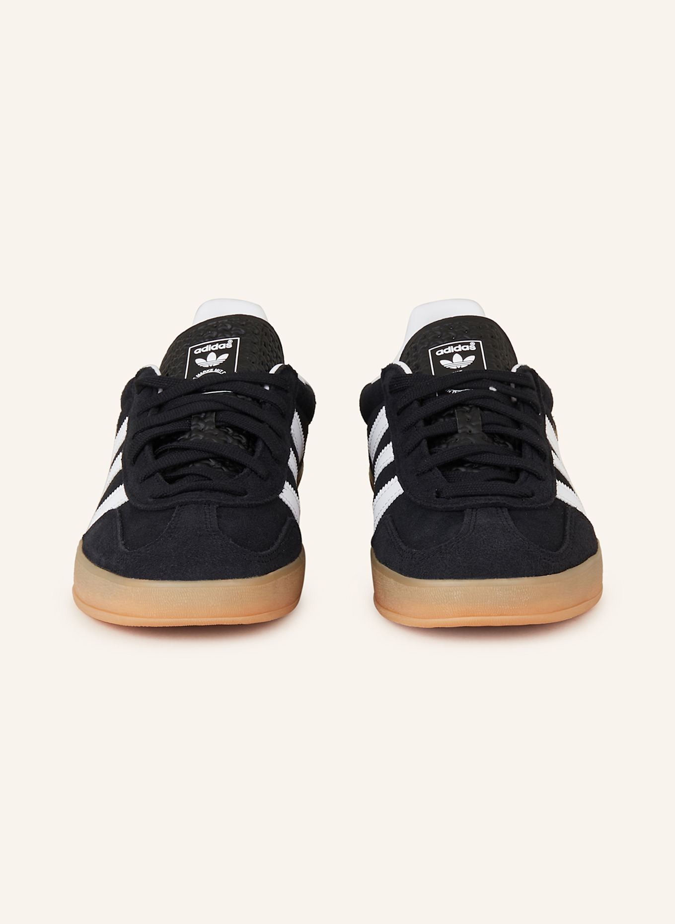 adidas Originals Sneaker GAZELLE INDOOR, Farbe: SCHWARZ/ WEISS (Bild 3)