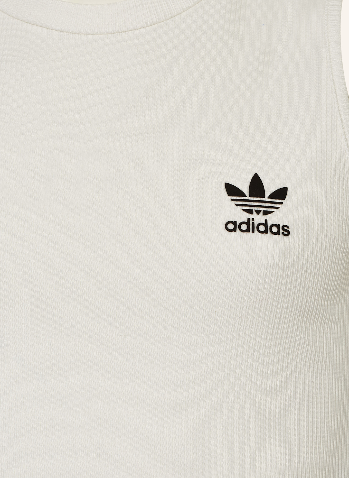adidas Originals Cropped-Top RIB: WEISS