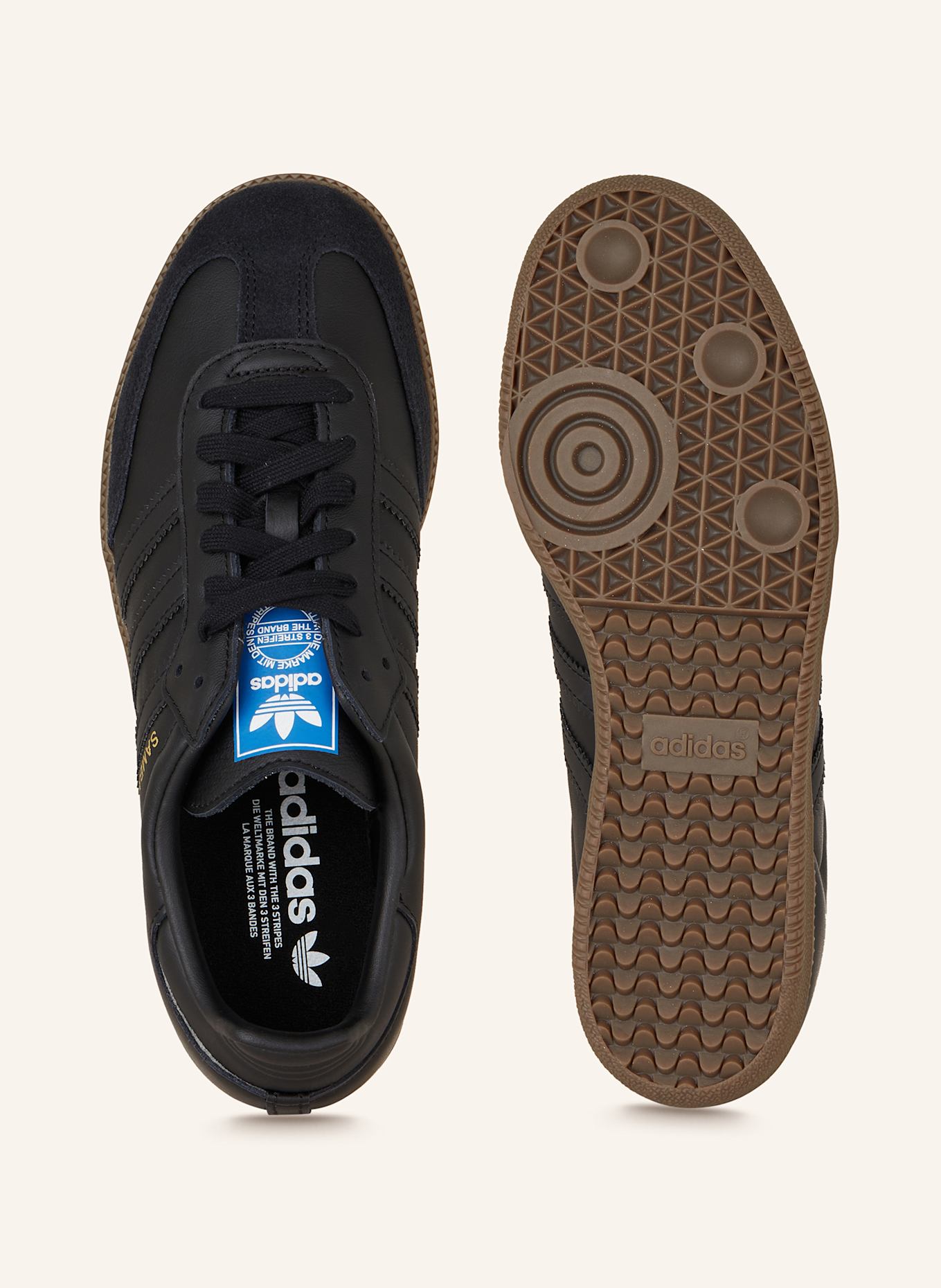 adidas Originals Sneaker SAMBA OG: SCHWARZ