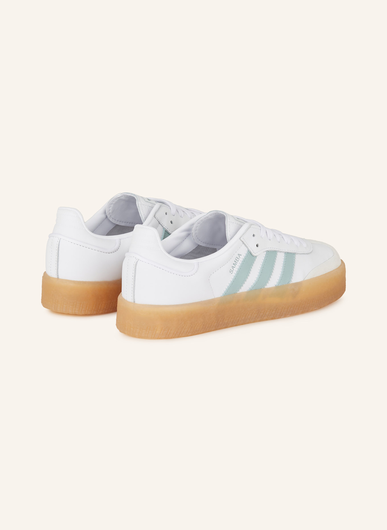 adidas Originals Sneaker SAMBAE: WEISS / MINT / ECRU