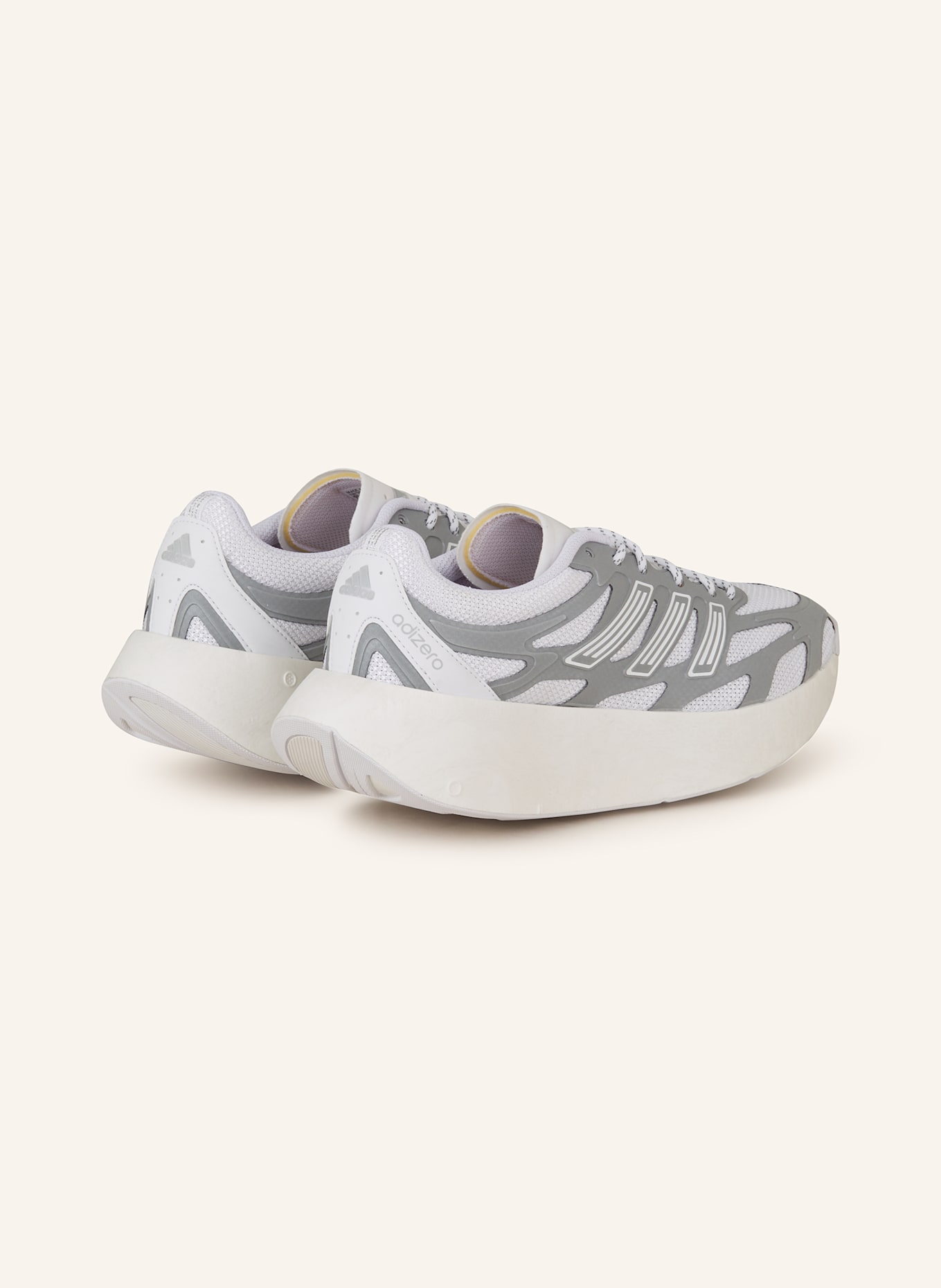 adidas Originals Sneakersy ADIZERO ARUKU: BIAŁY/ SZARY