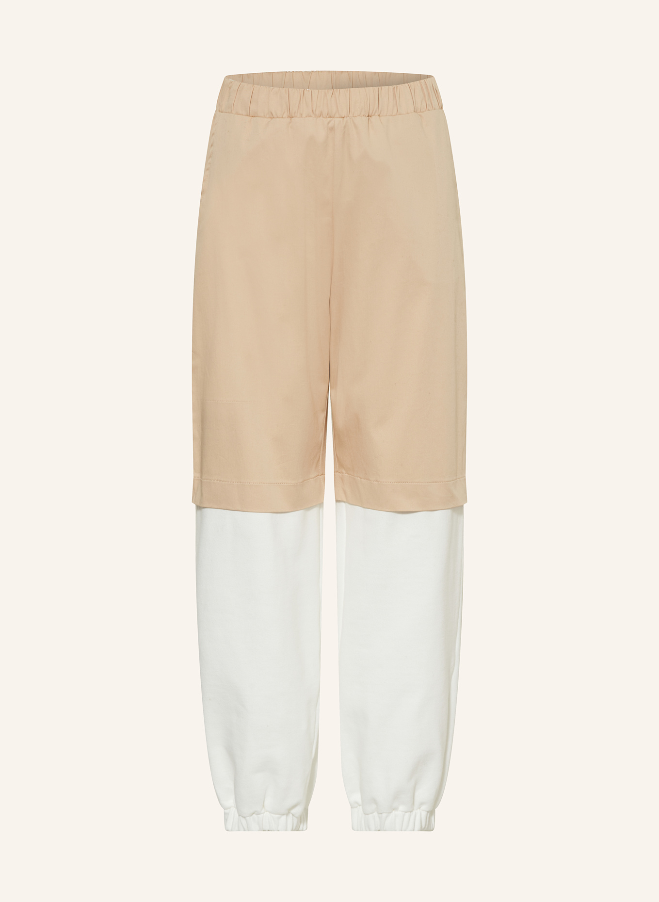 FENDI Hose: BEIGE/ CREME