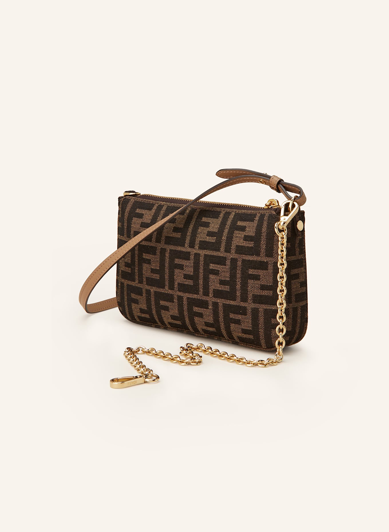 FENDI Umhängetasche BAGUETTE: DUNKELBRAUN