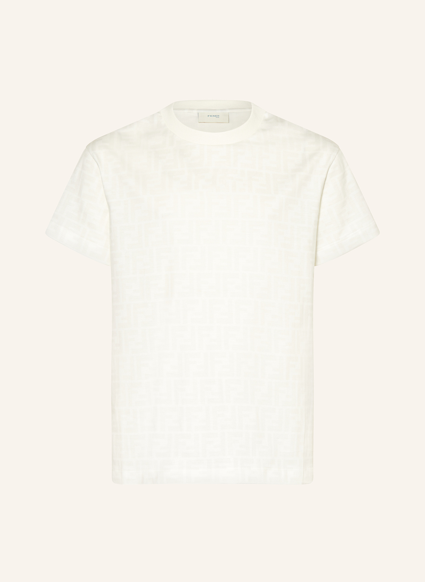 White fendi shirt top
