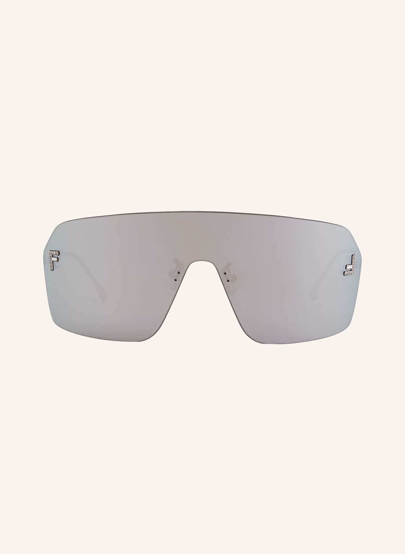 FENDI Sunglasses FN000743 FIRST CRYSTAL: 2600L1 - GRAY/ GRAY