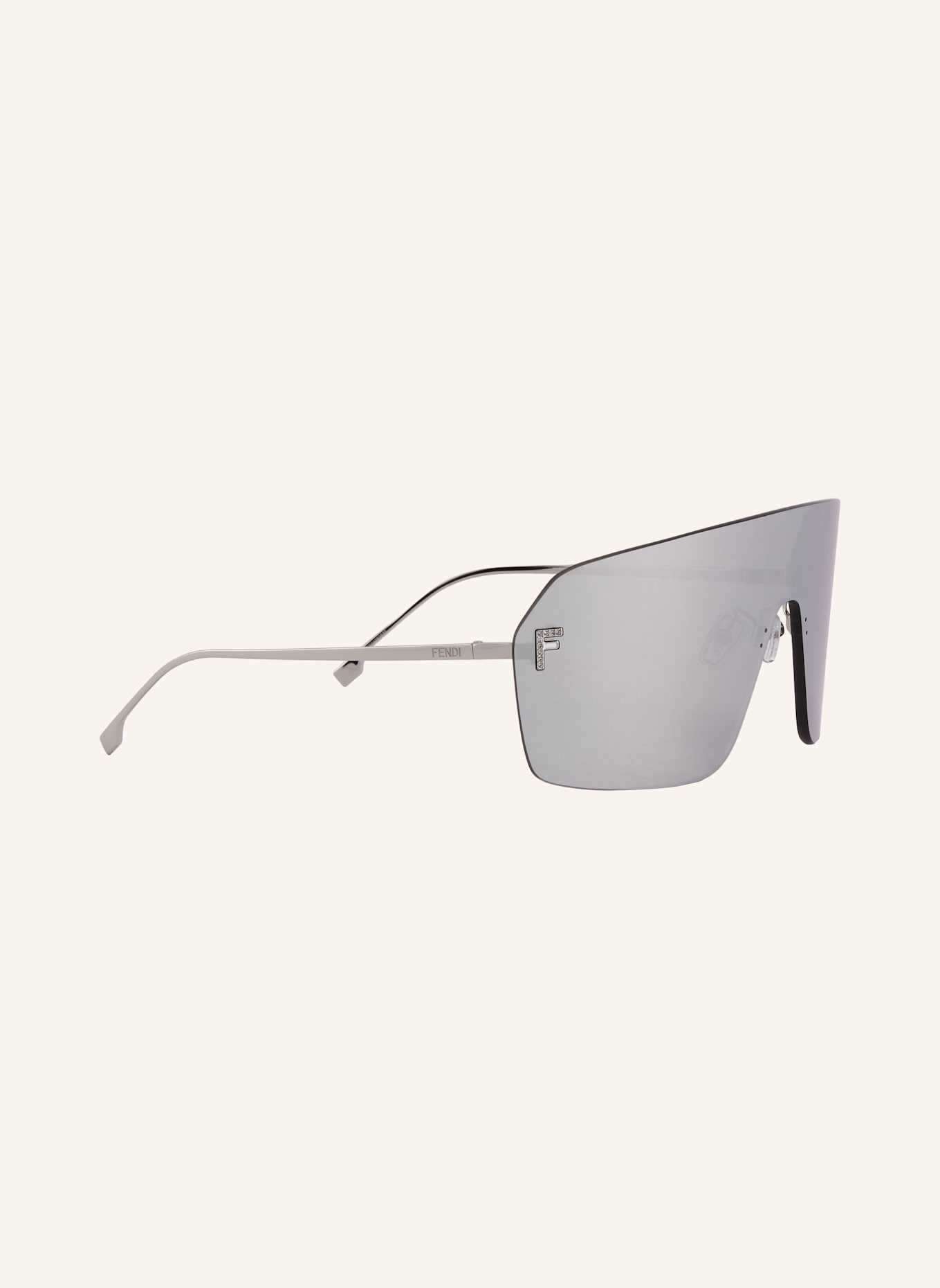 FENDI Sunglasses FN000743 FIRST CRYSTAL: 2600L1 - GRAY/ GRAY