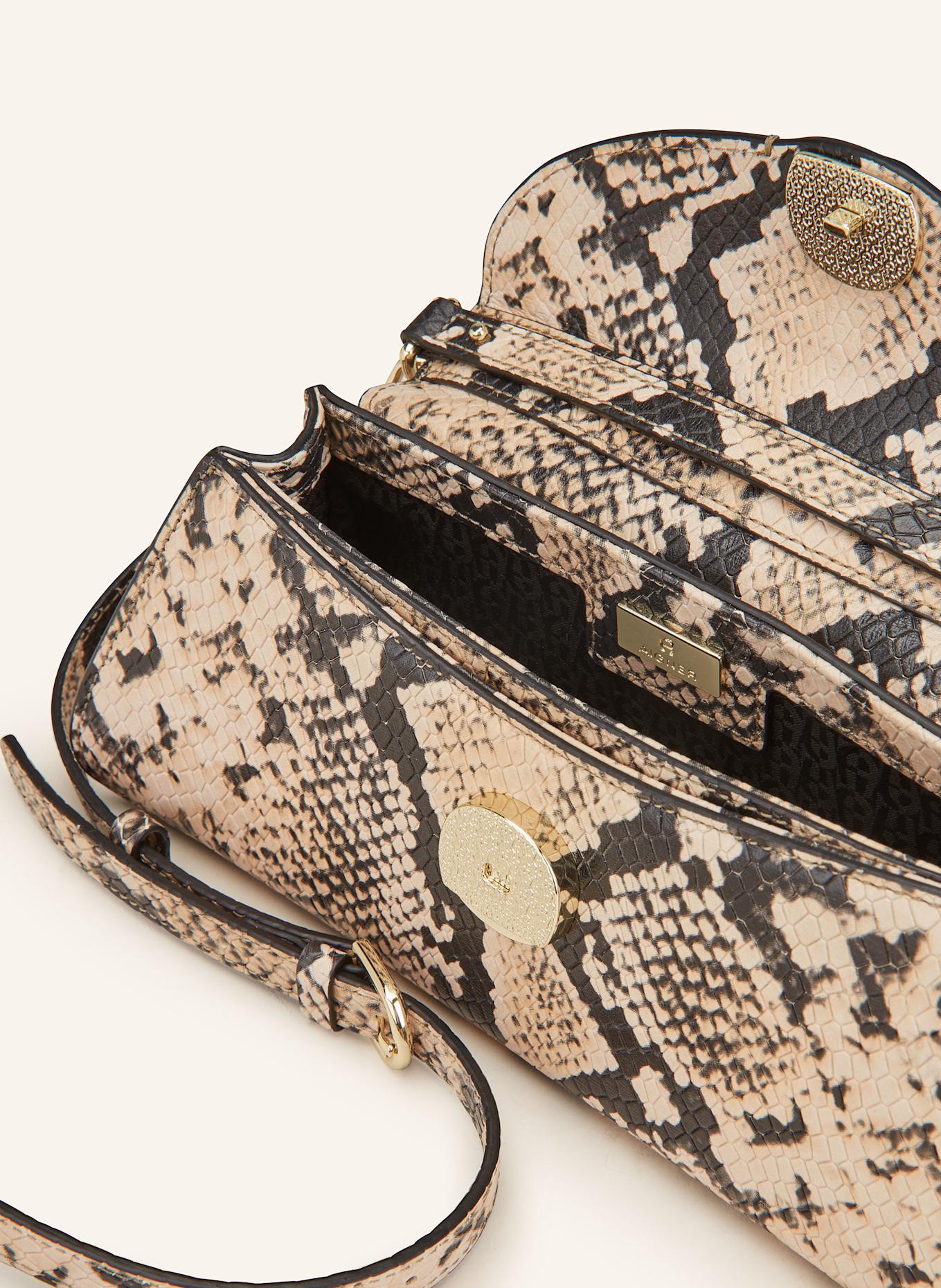 AIGNER Handtasche STAFFA: CREME/ SCHWARZ