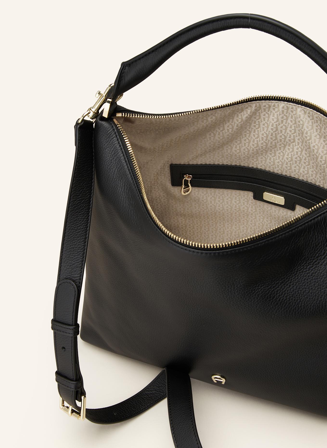 AIGNER Handtasche: SCHWARZ