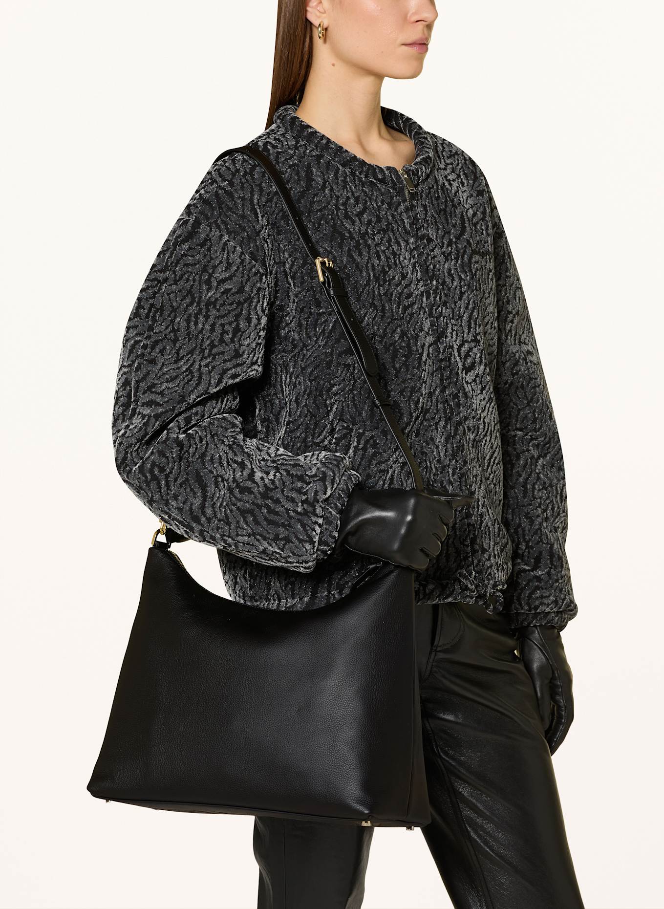 AIGNER Handtasche: SCHWARZ