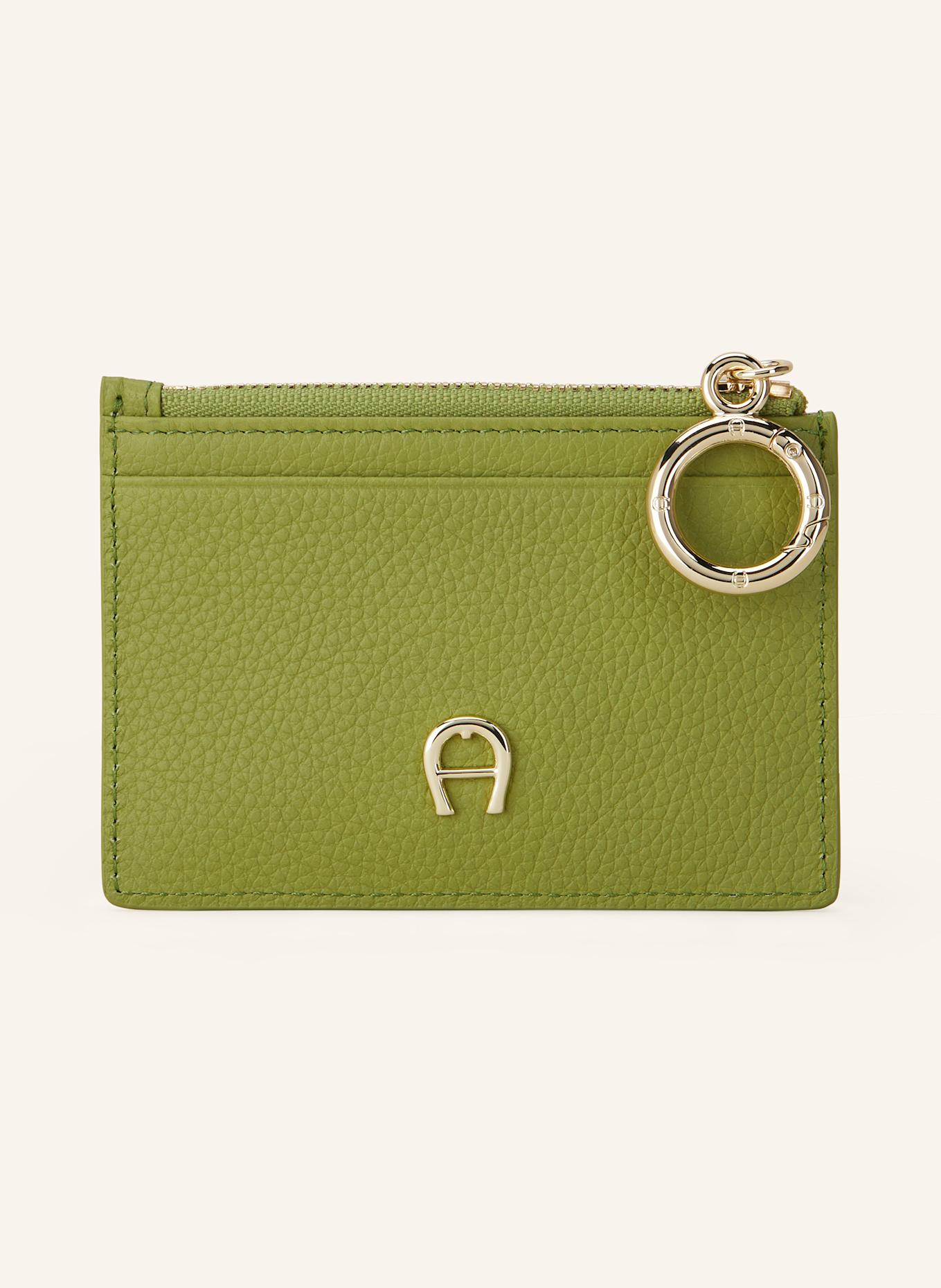 AIGNER Etui na karty: JASNOZIELONY