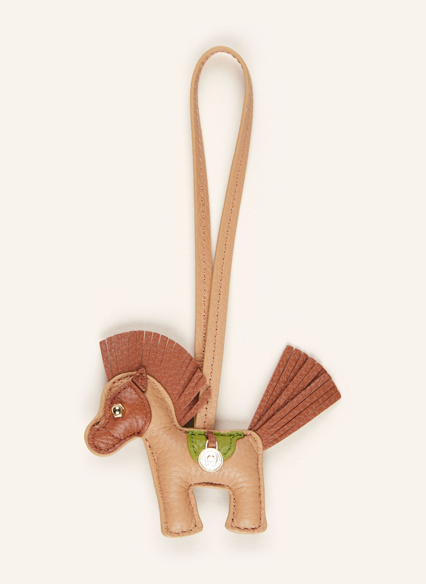 AIGNER Bag tag FASHION: BROWN