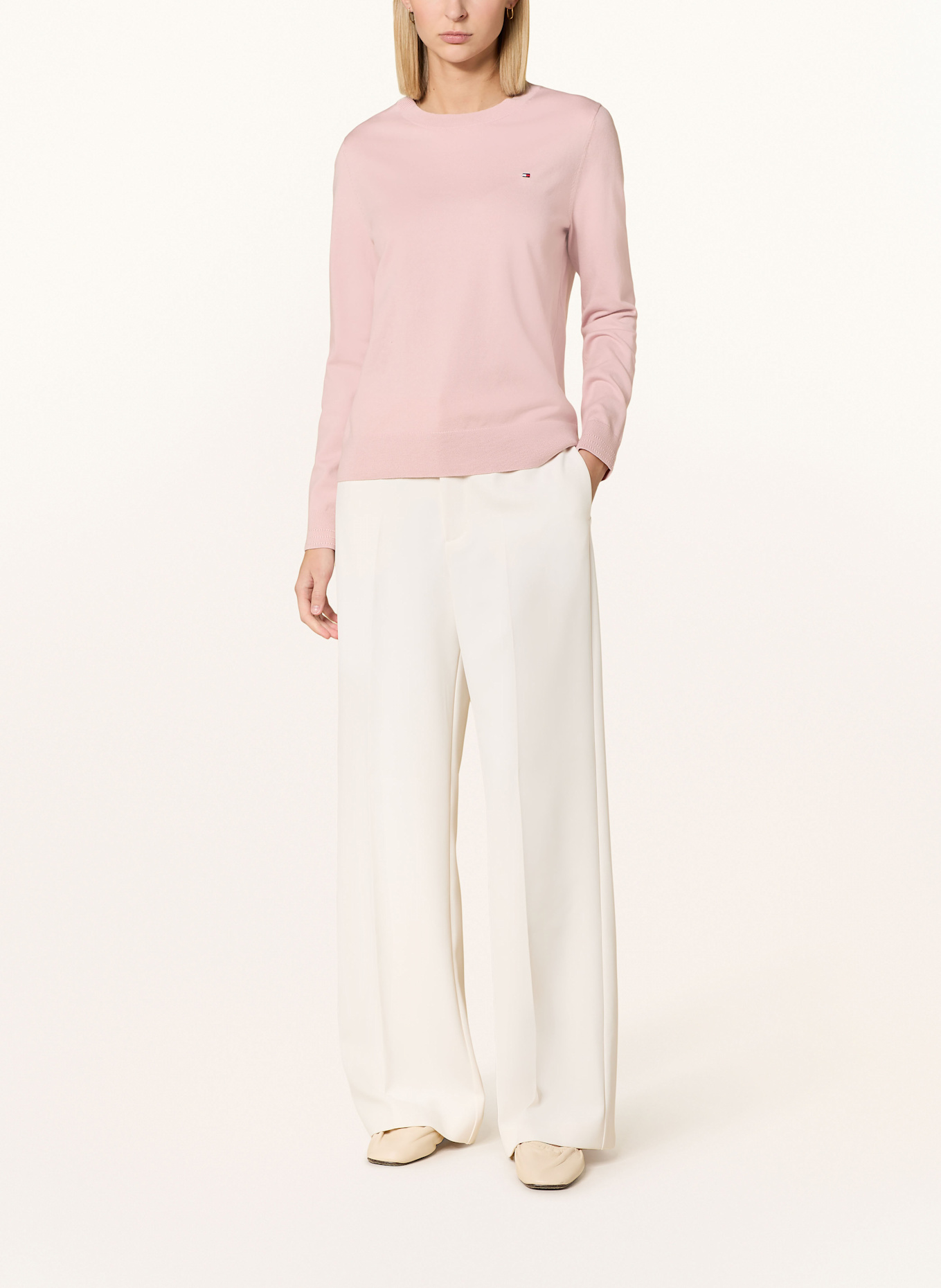 TOMMY HILFIGER Pullover: HELLROSA