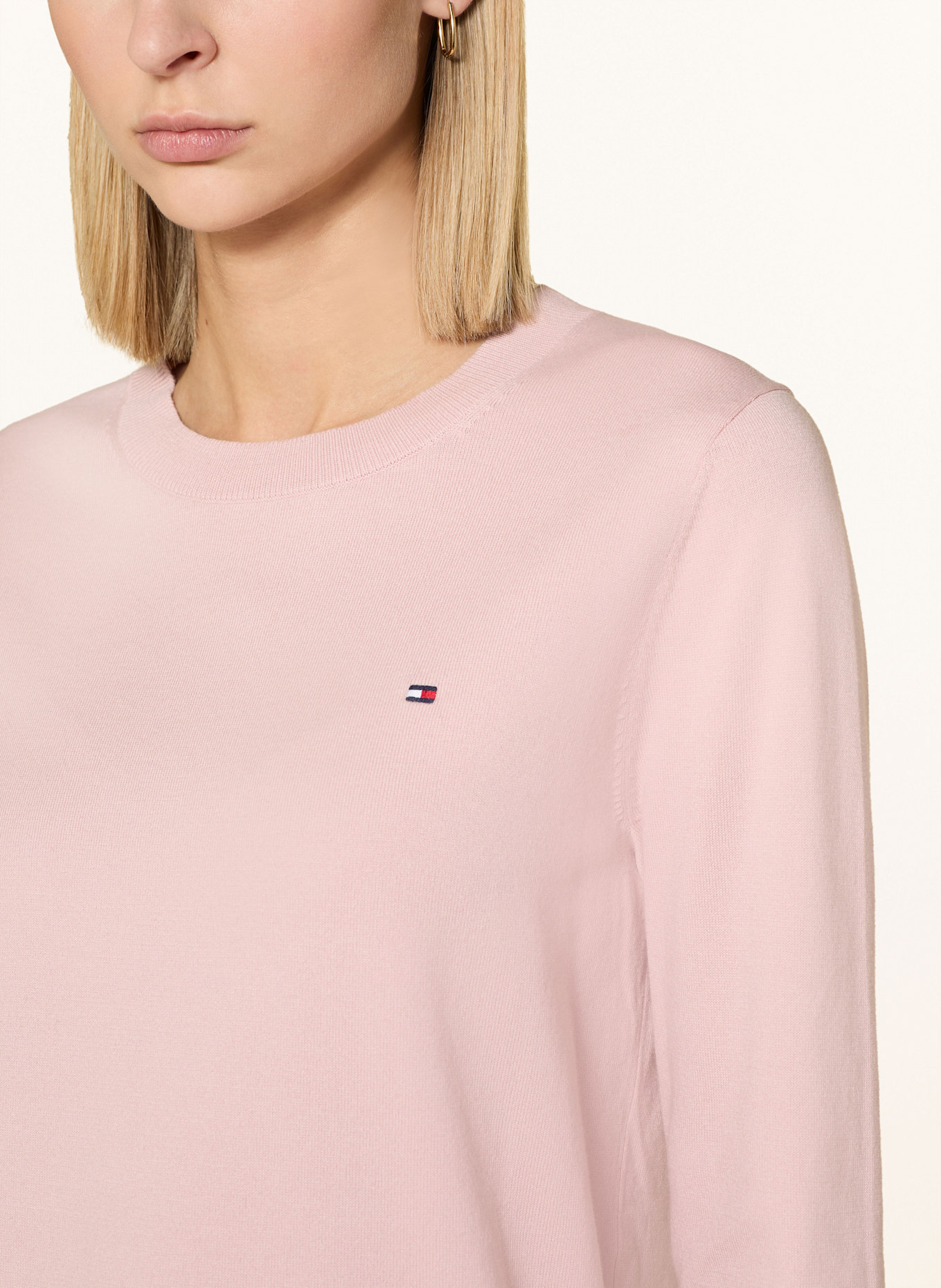 TOMMY HILFIGER Pullover: HELLROSA