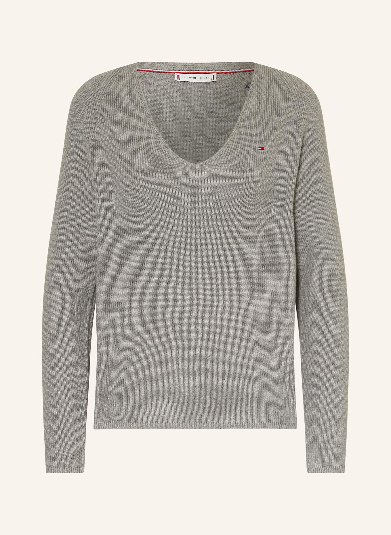 TOMMY HILFIGER Pullover: GRAU