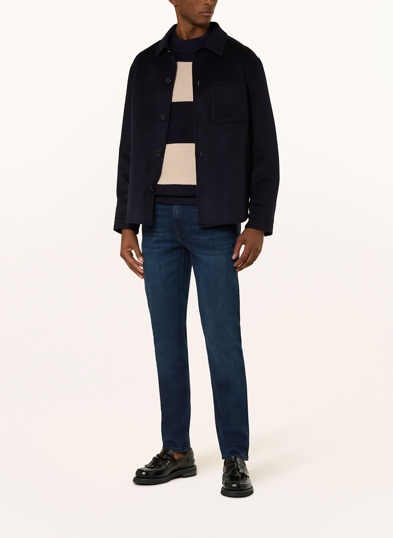 TOMMY HILFIGER Jeans BLEECKER Slim Fit: 1CV Deep Blue