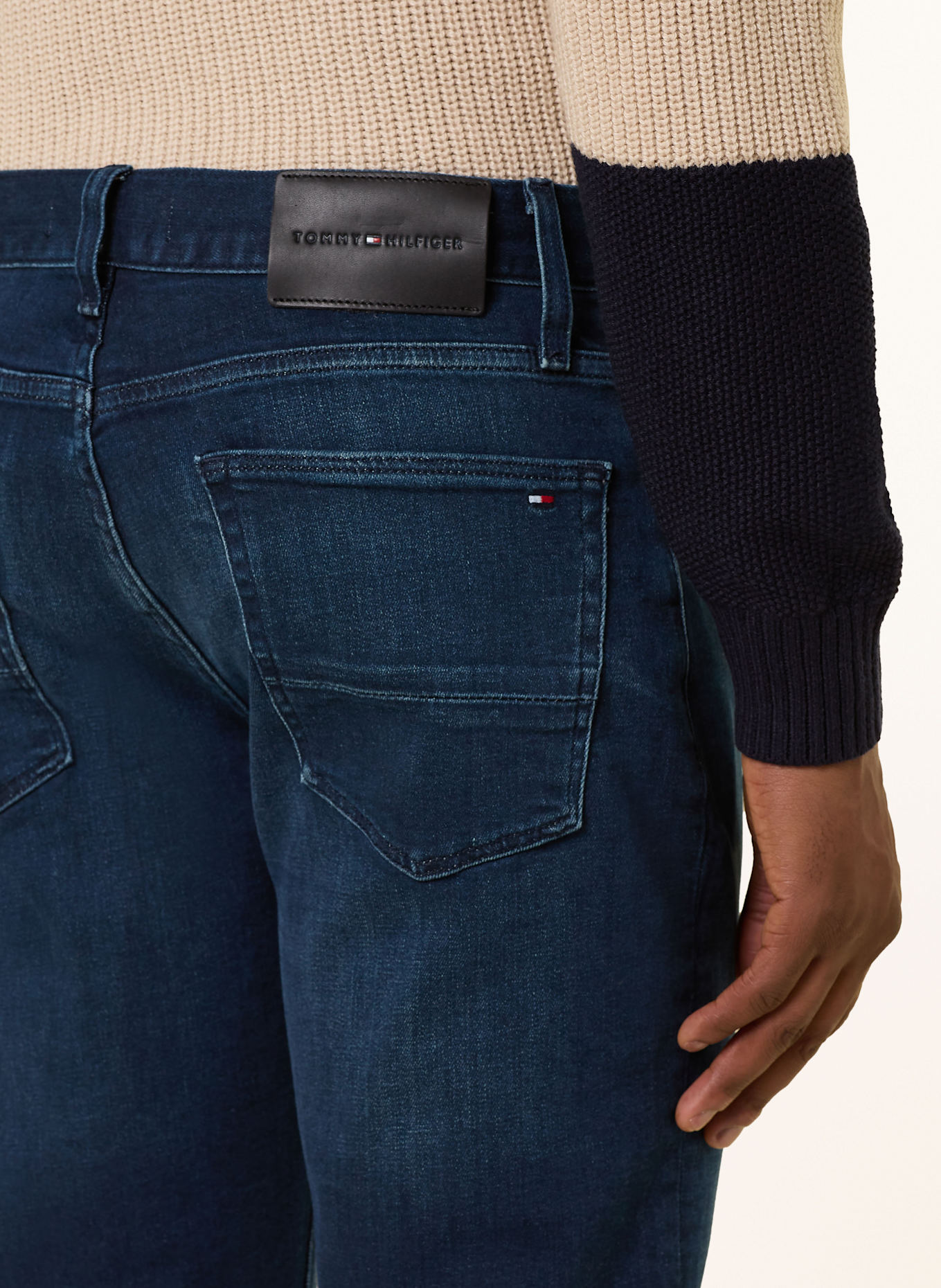 TOMMY HILFIGER Jeans BLEECKER Slim Fit: 1CV Deep Blue